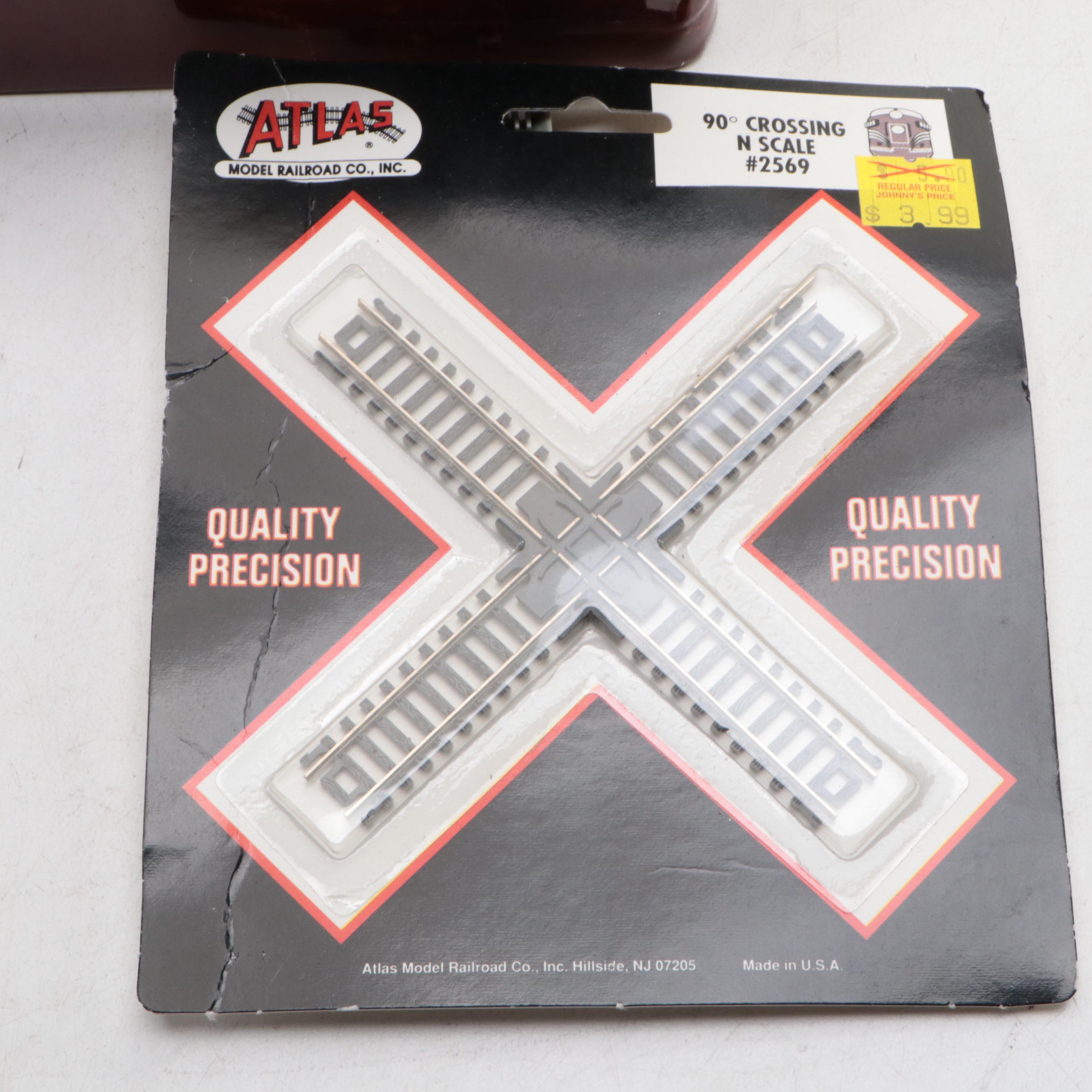 Bachmann and Atlas N Scale Model Train Tracks, Buildings and More