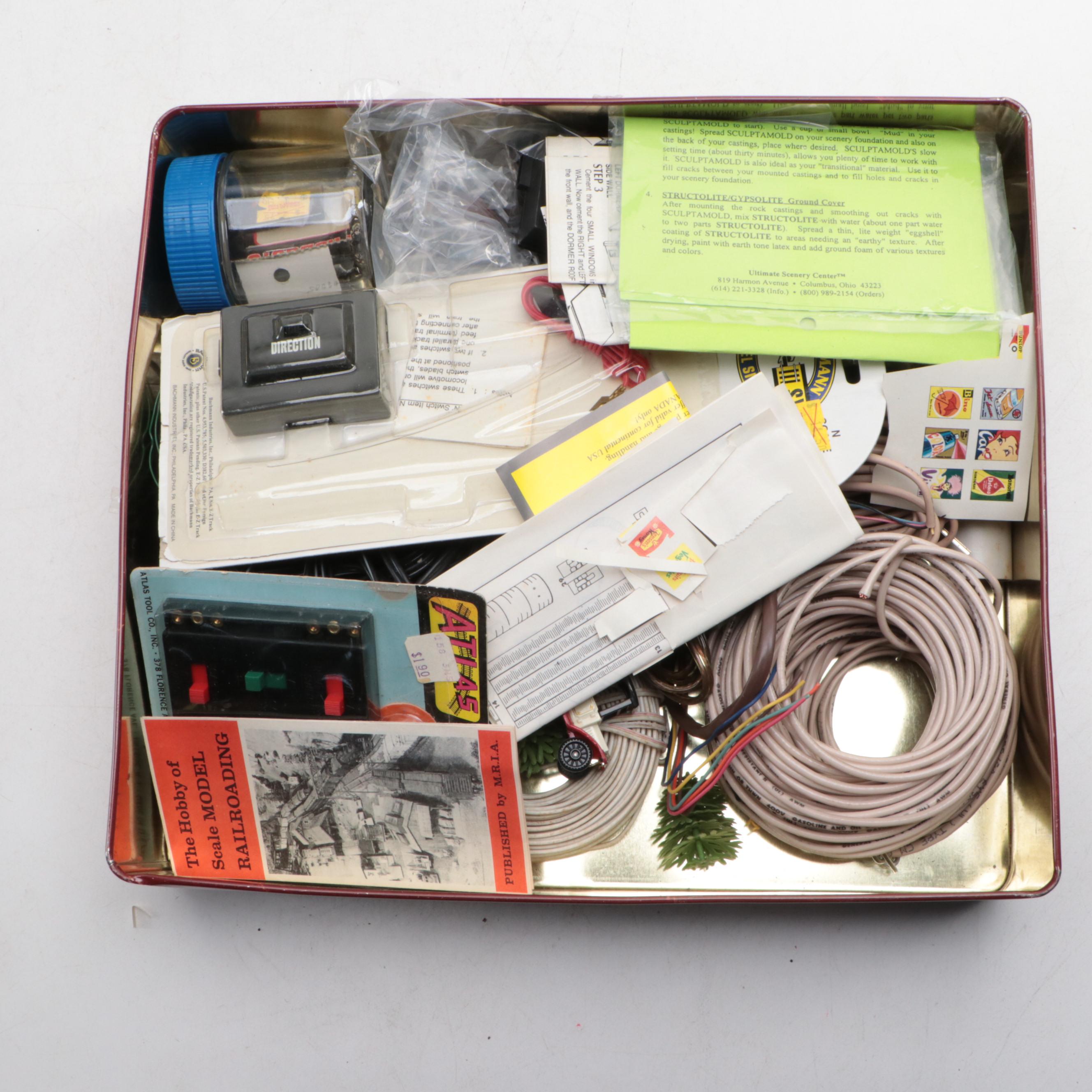 Bachmann and Atlas N Scale Model Train Tracks, Buildings and More