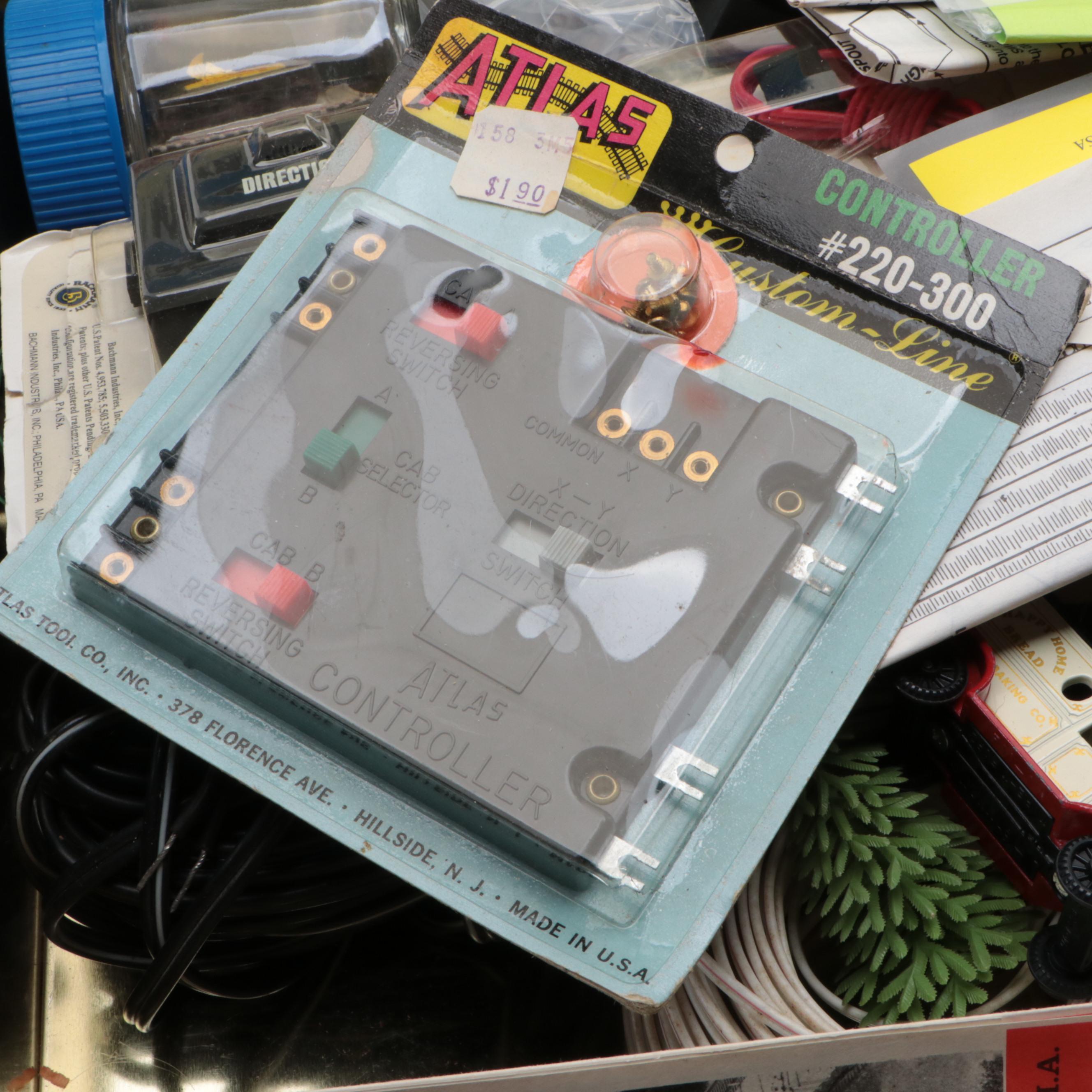 Bachmann and Atlas N Scale Model Train Tracks, Buildings and More