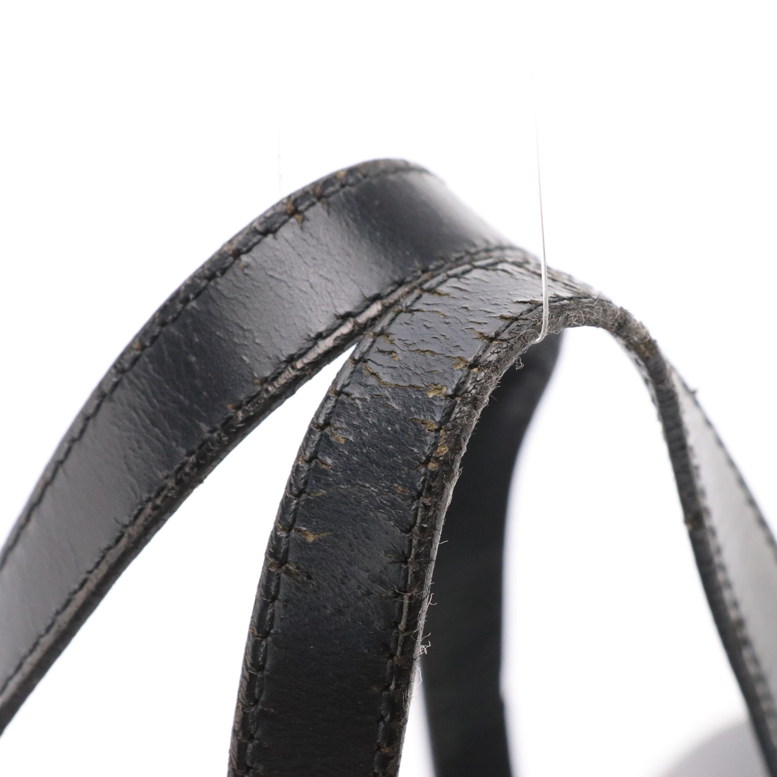 Louis Vuitton Soufflot Barrel Bag in Black Epi Leather