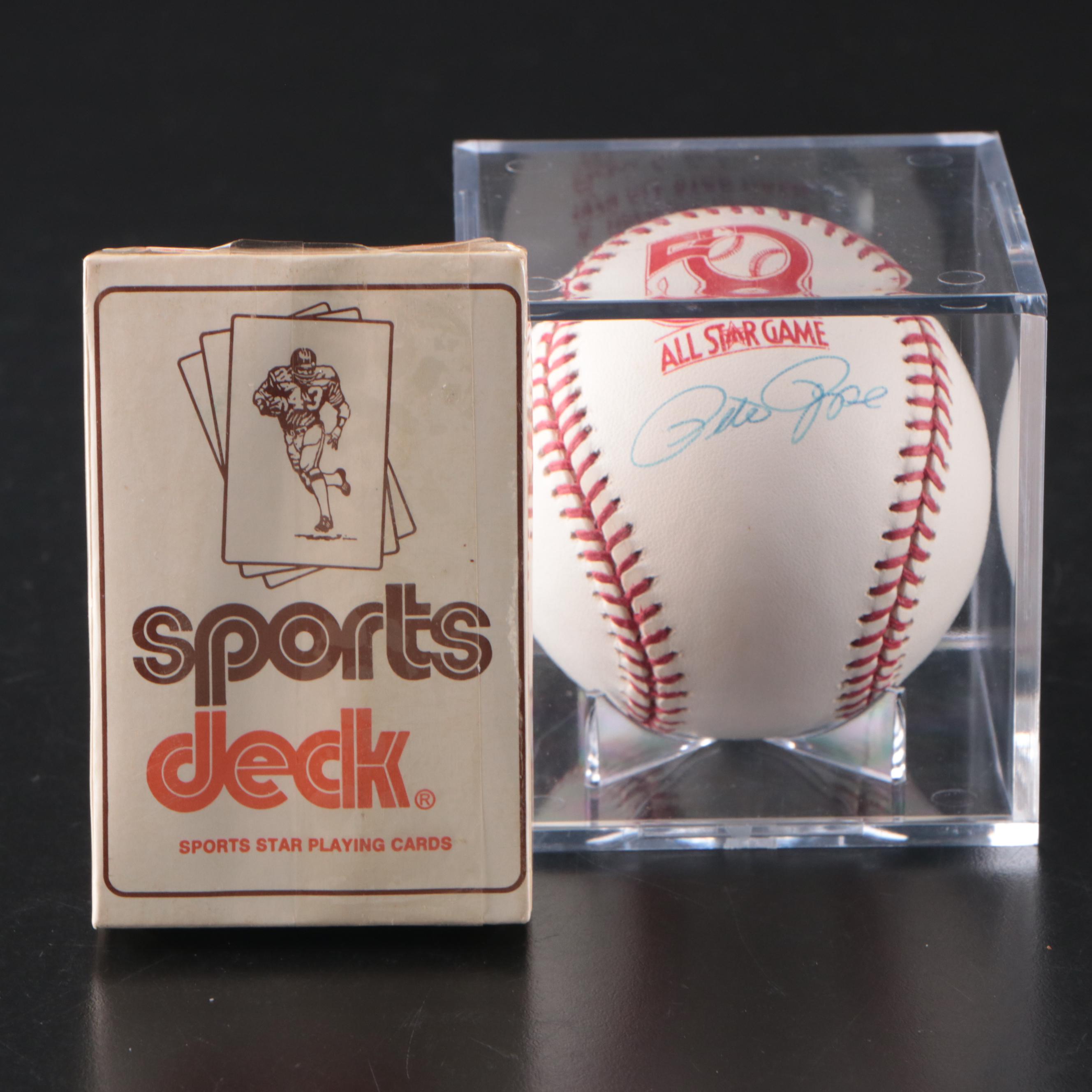 Pete Rose Signed Rawlings Official 1979 All-Star Game Baseball with More