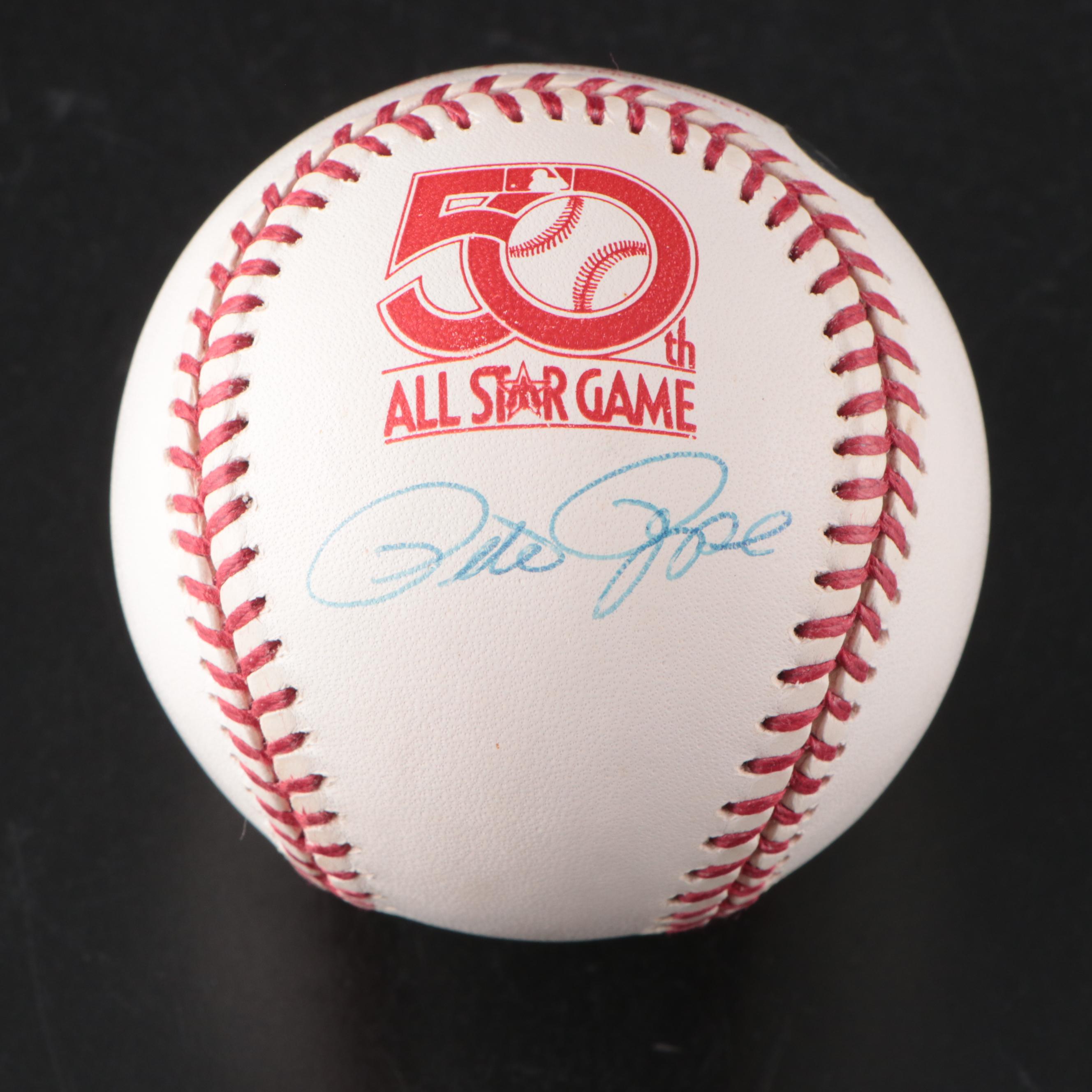 Pete Rose Signed Rawlings Official 1979 All-Star Game Baseball with More
