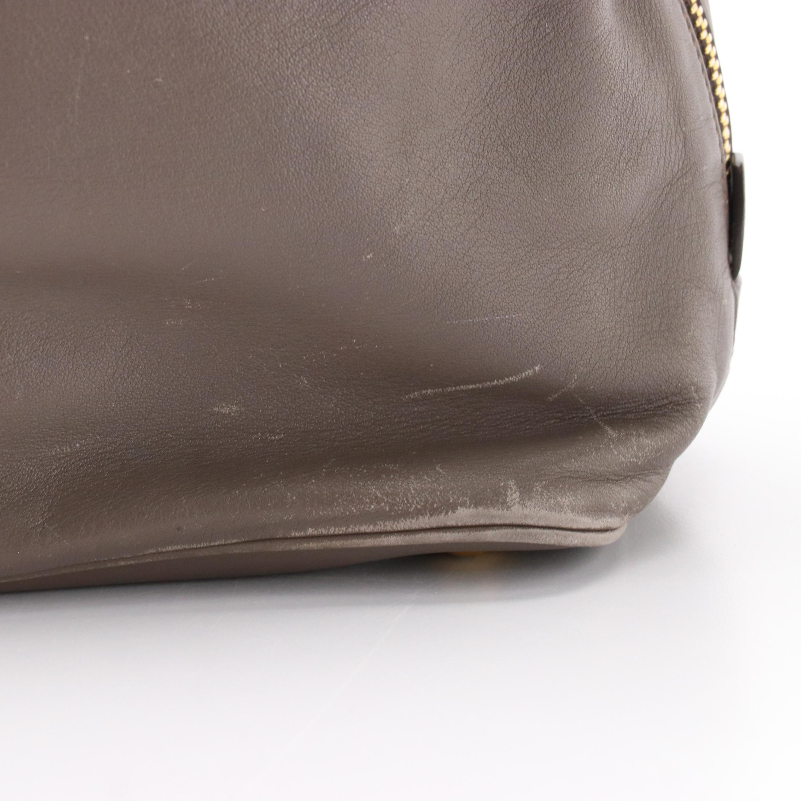 Prada Soft Calf Leather Two-Way Tote Bag