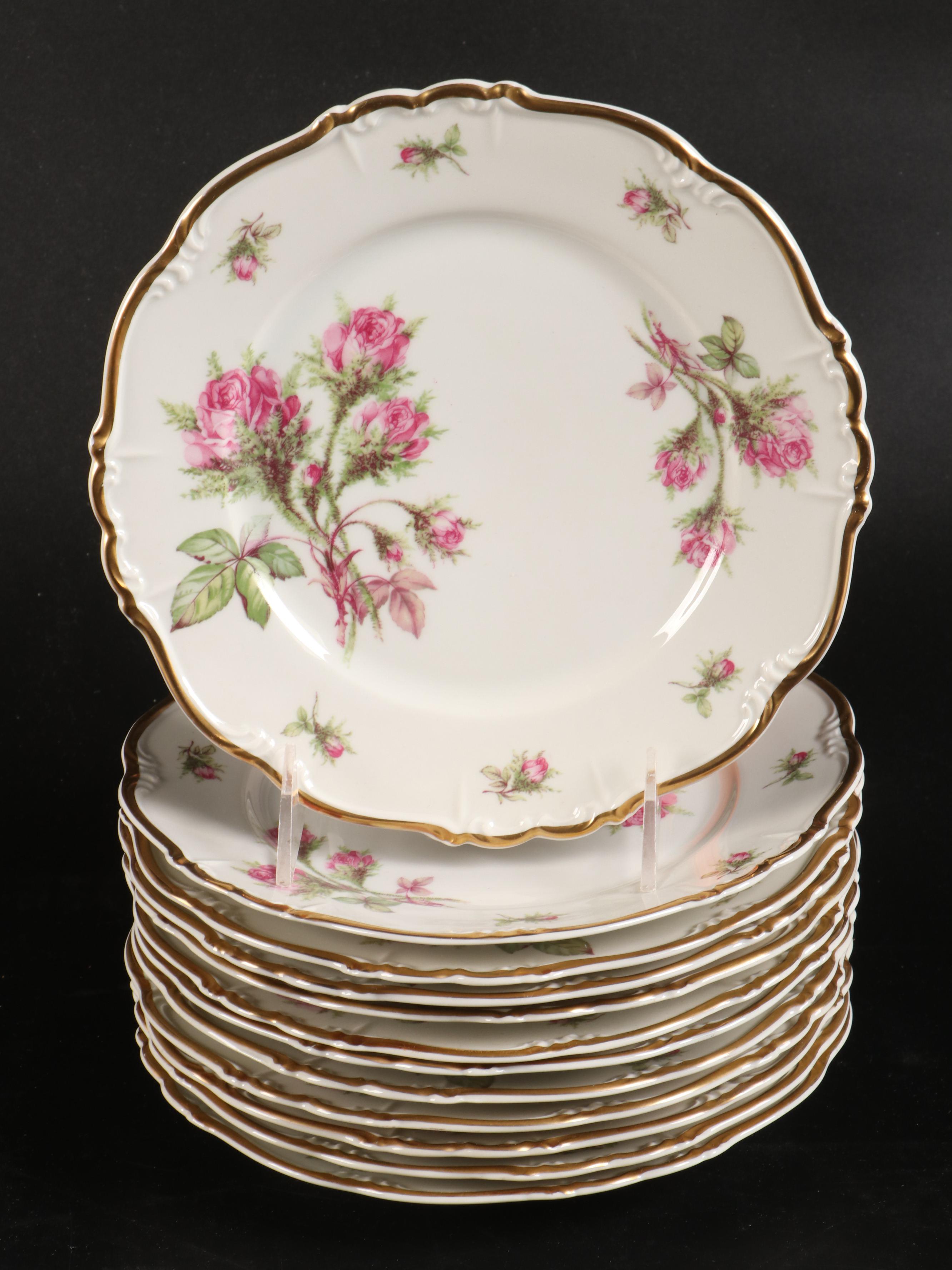 Edelstein "Moss Rose" Porcelain Gravy Boat, Lidded Bowls and More