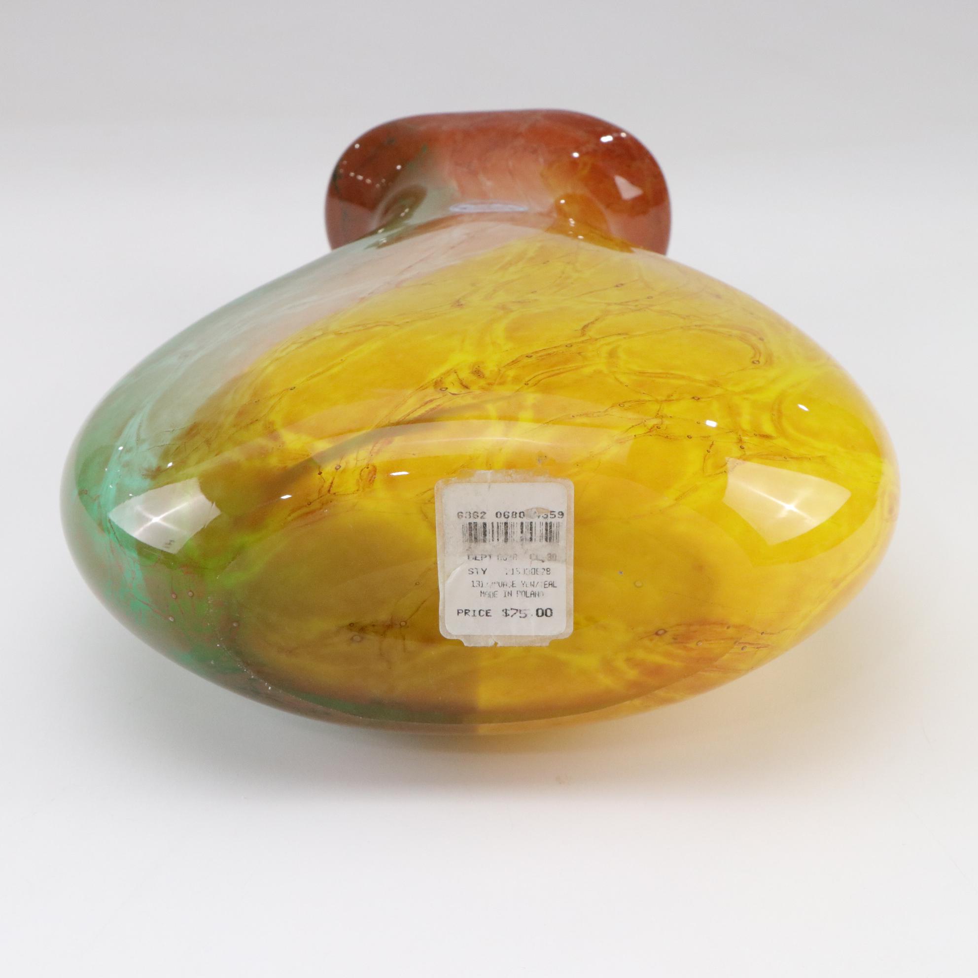 Royal Gallery Art Glass Vase