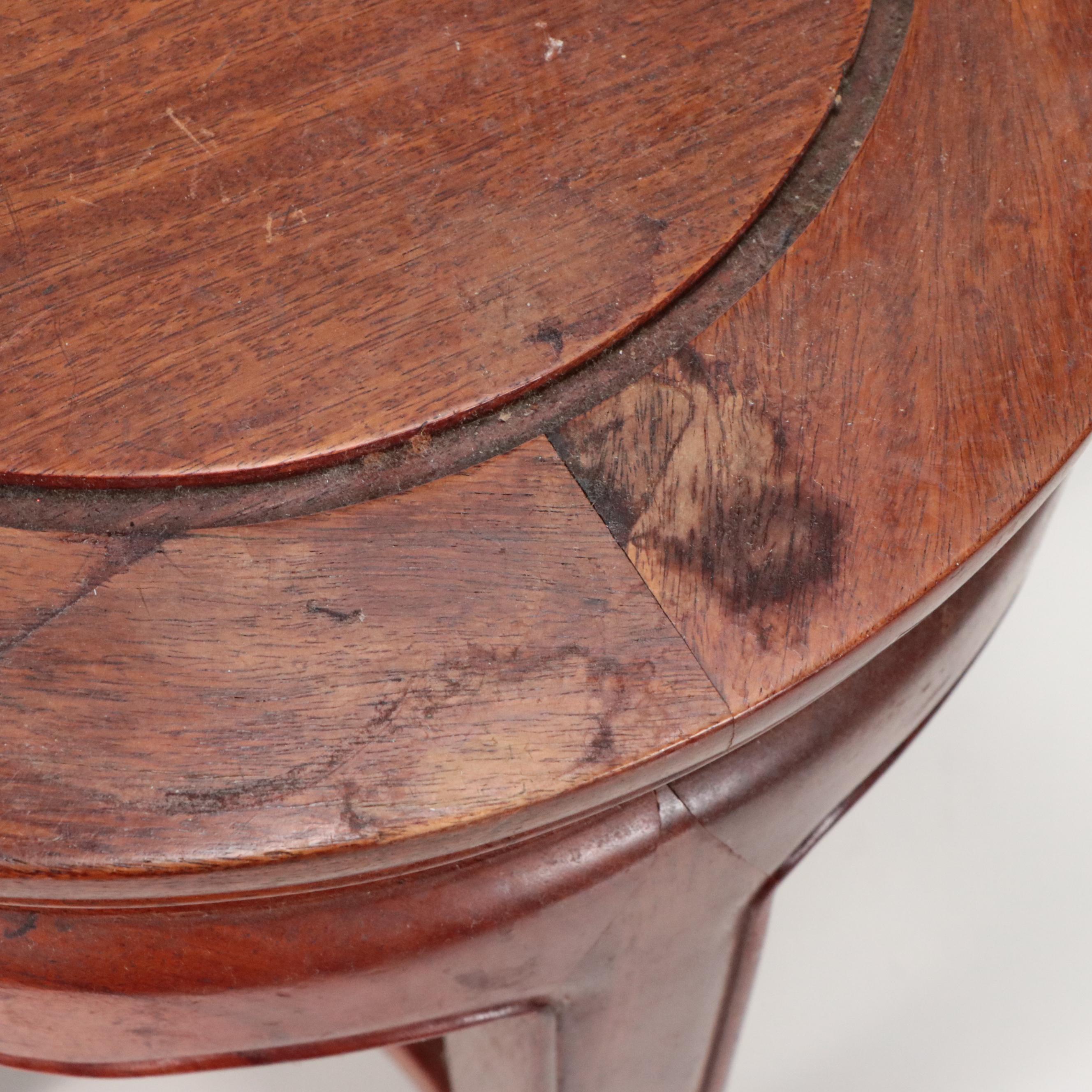 Pair of Chinese Carved Wood Plant Stands