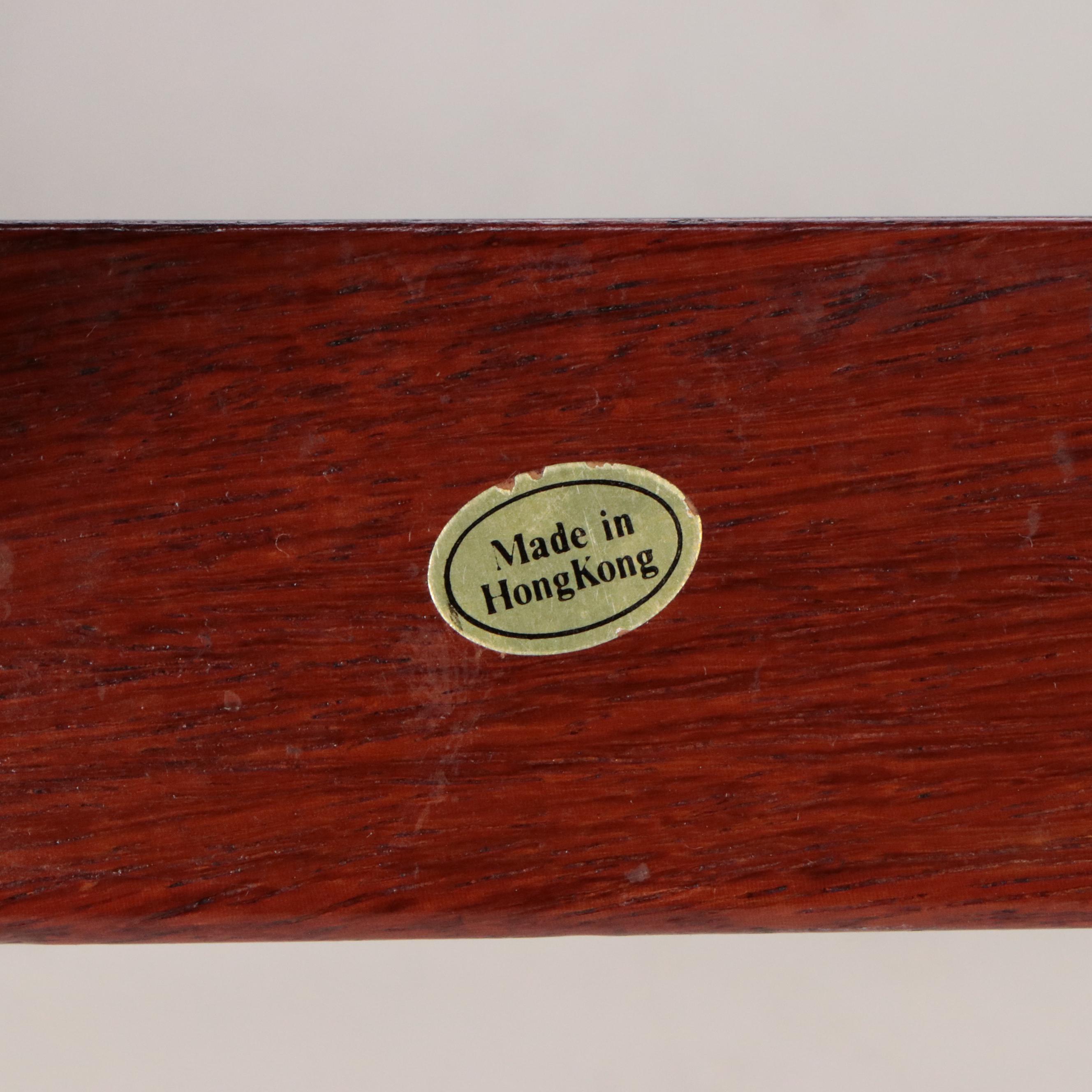 Pair of Chinese Carved Wood Plant Stands