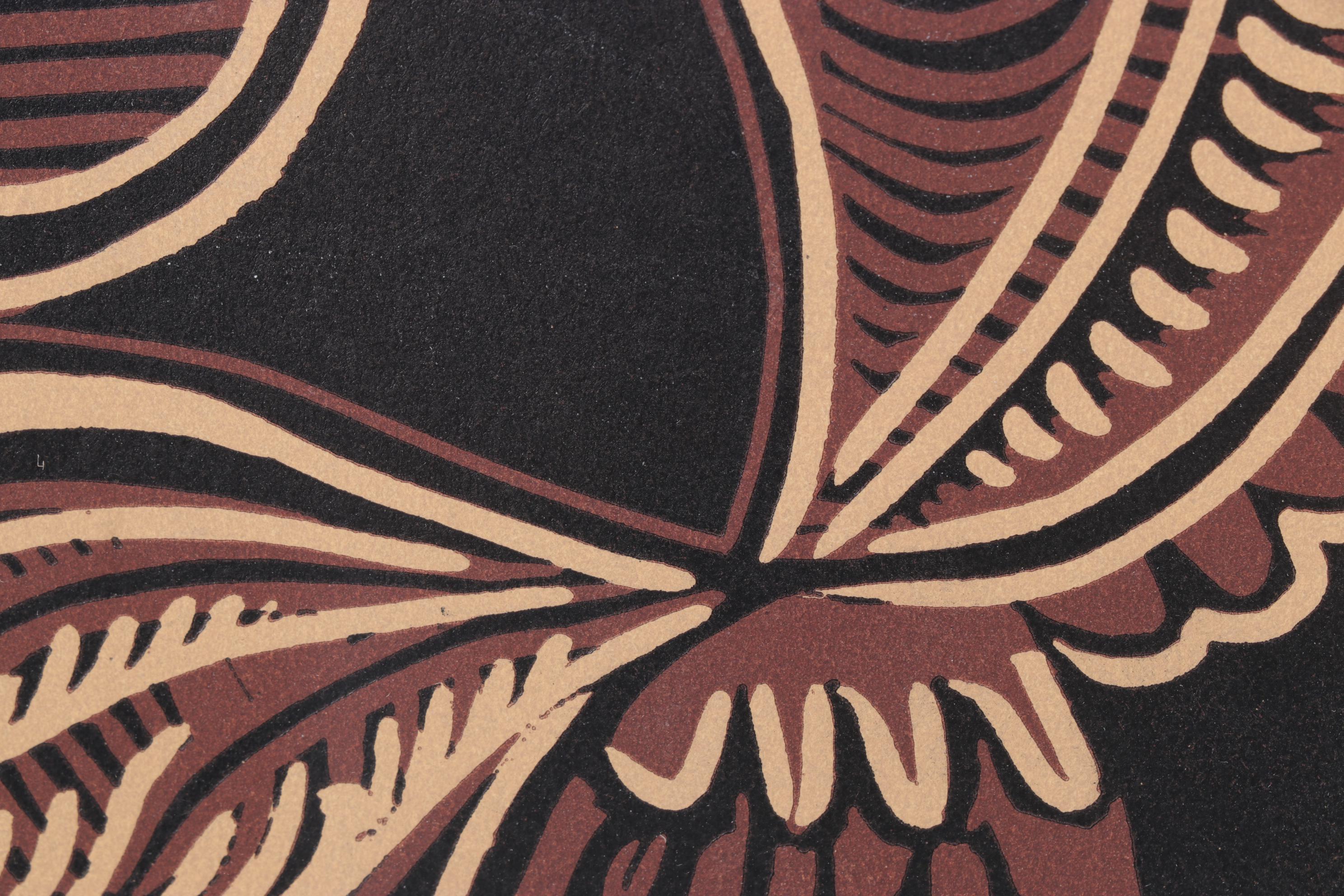 Pablo Picasso Linocut "Head of a Woman with a Necklace," 1962