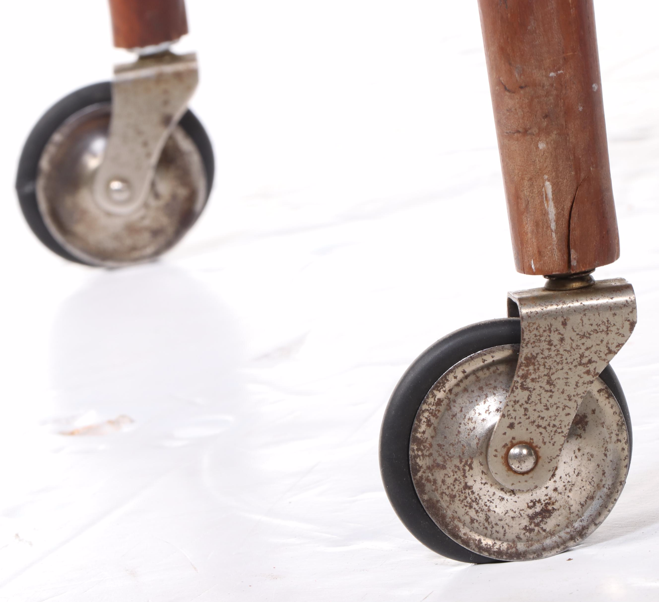 Danish Mid Century Modern Wooden Tray Table, Mid to Late 20th Century