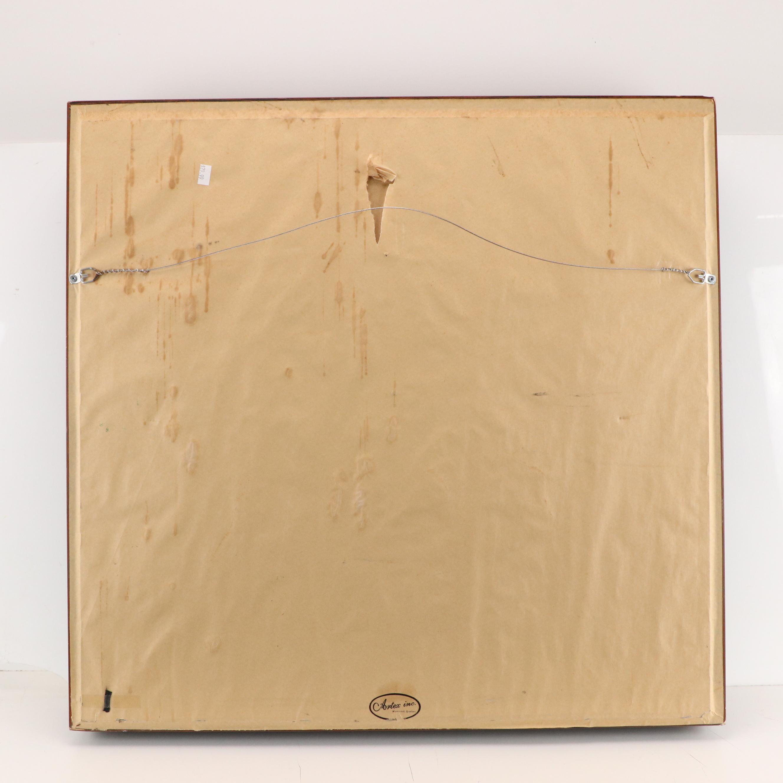 Venetian Cat Masquerade Mask in Shadowbox