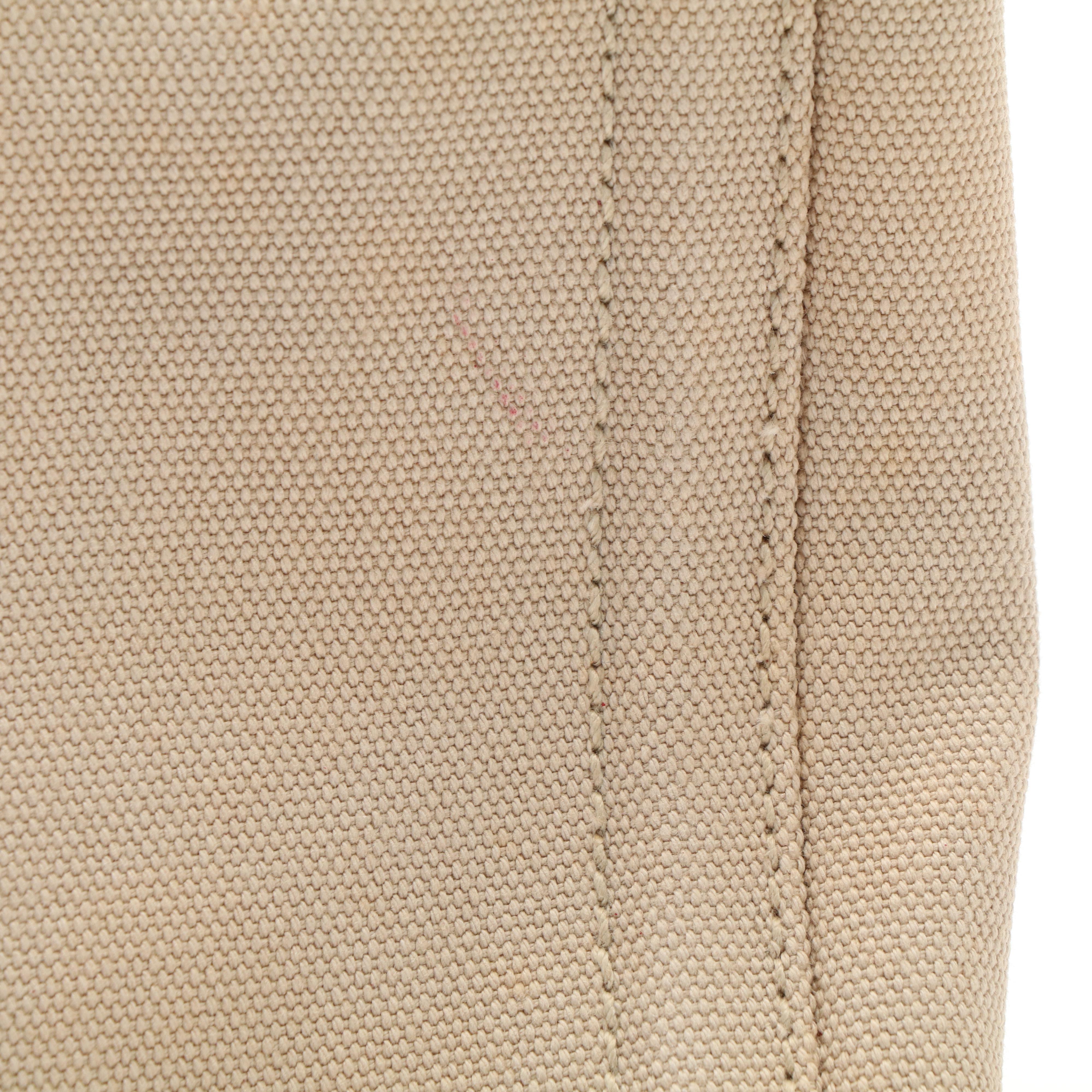 Prada Beige Canvas Bijoux Kanapa PM Handbag