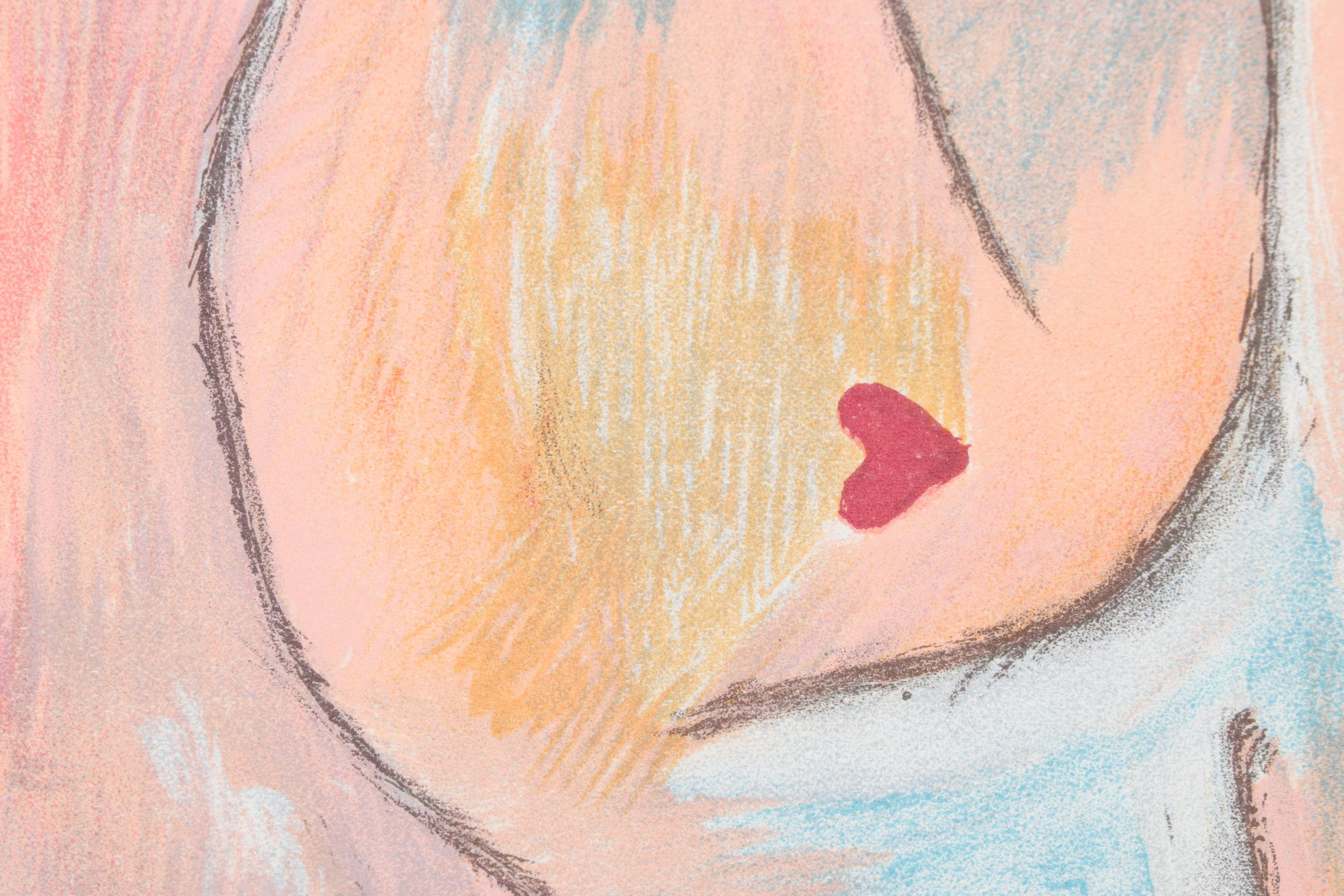 Paul Klee Color Lithograph "L'hiver" for "Verve," 1938