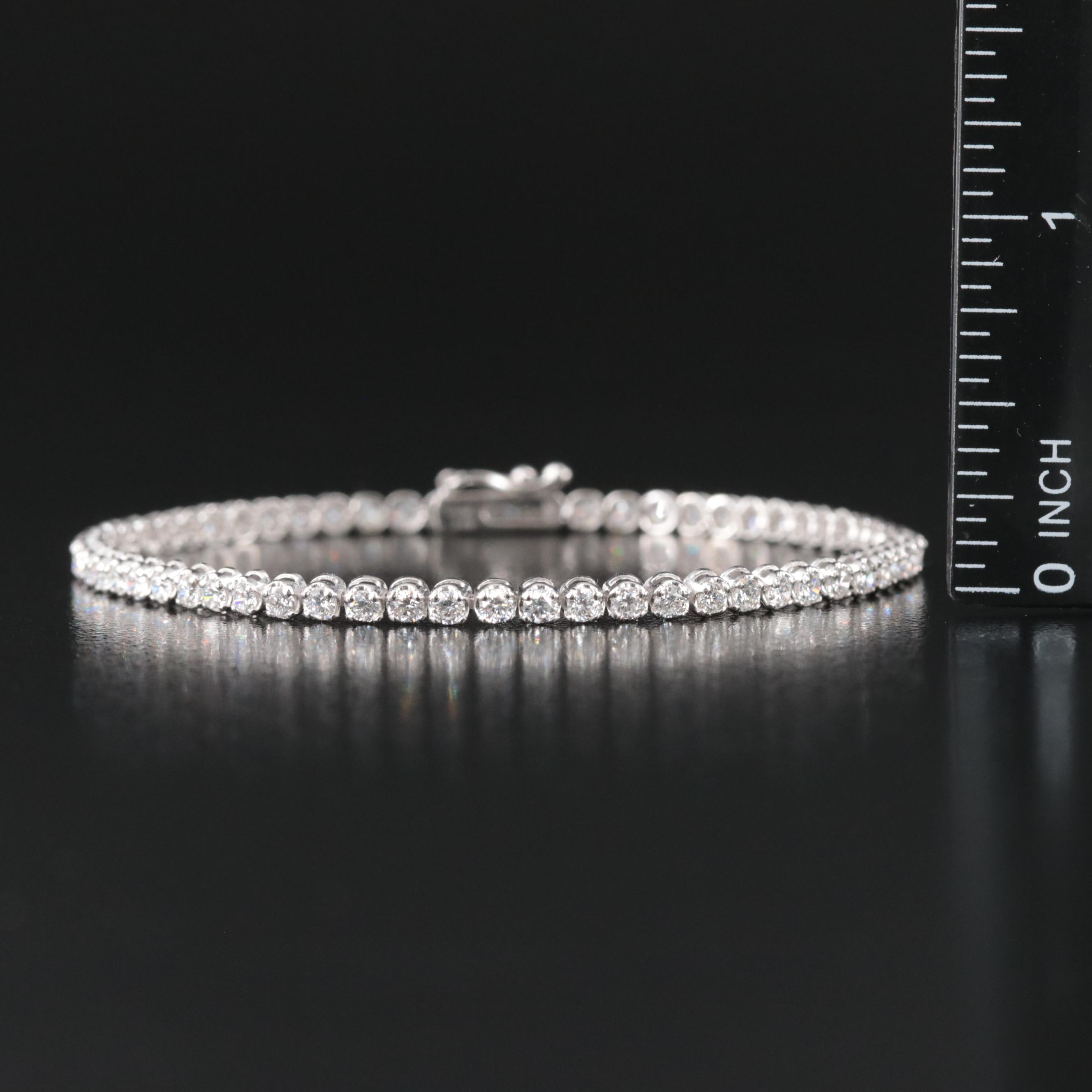 14K 3.00 CTW Lab Grown Diamond Bracelet