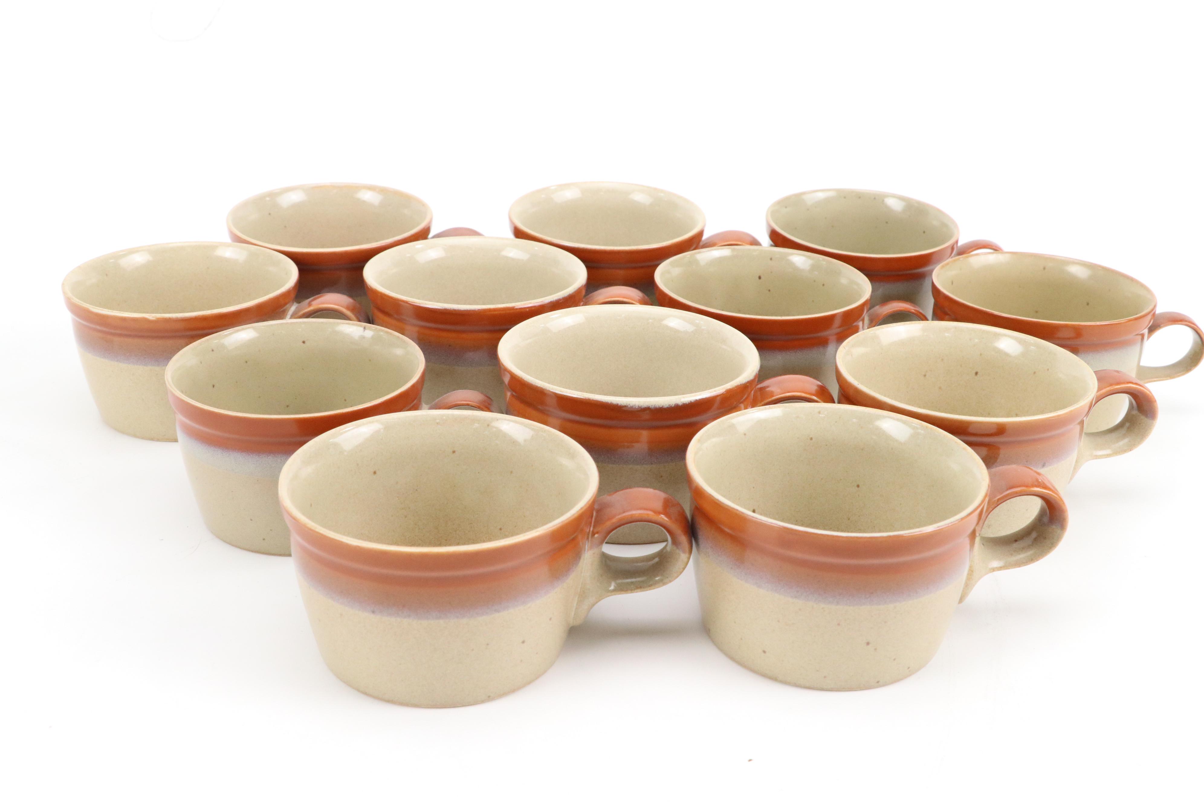 Mikasa "Country Cabin" Ceramic Vegetable Bowls, Butter Trays and More