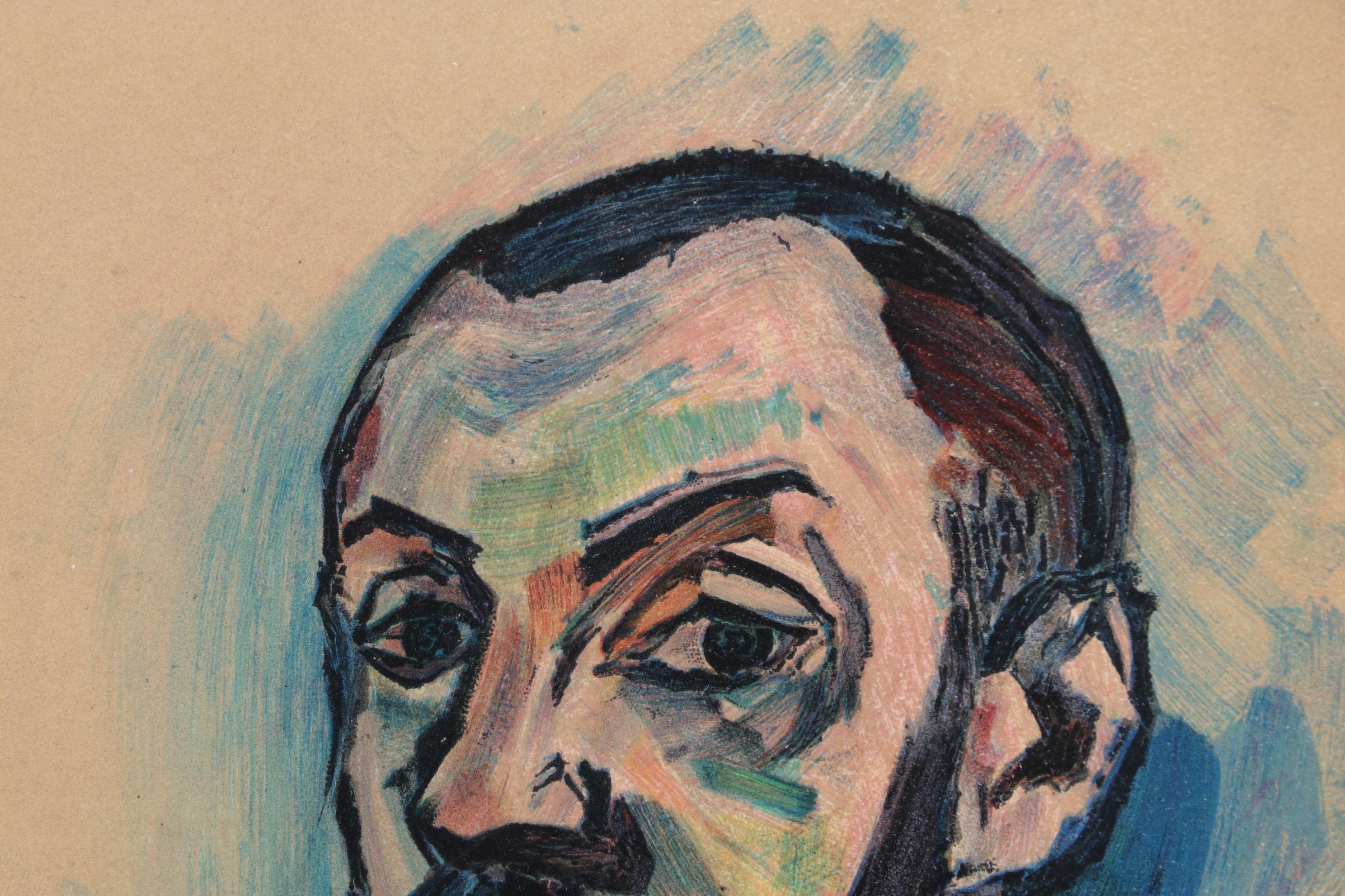 Henri Matisse Reproduction Self-portrait Color Lithograph