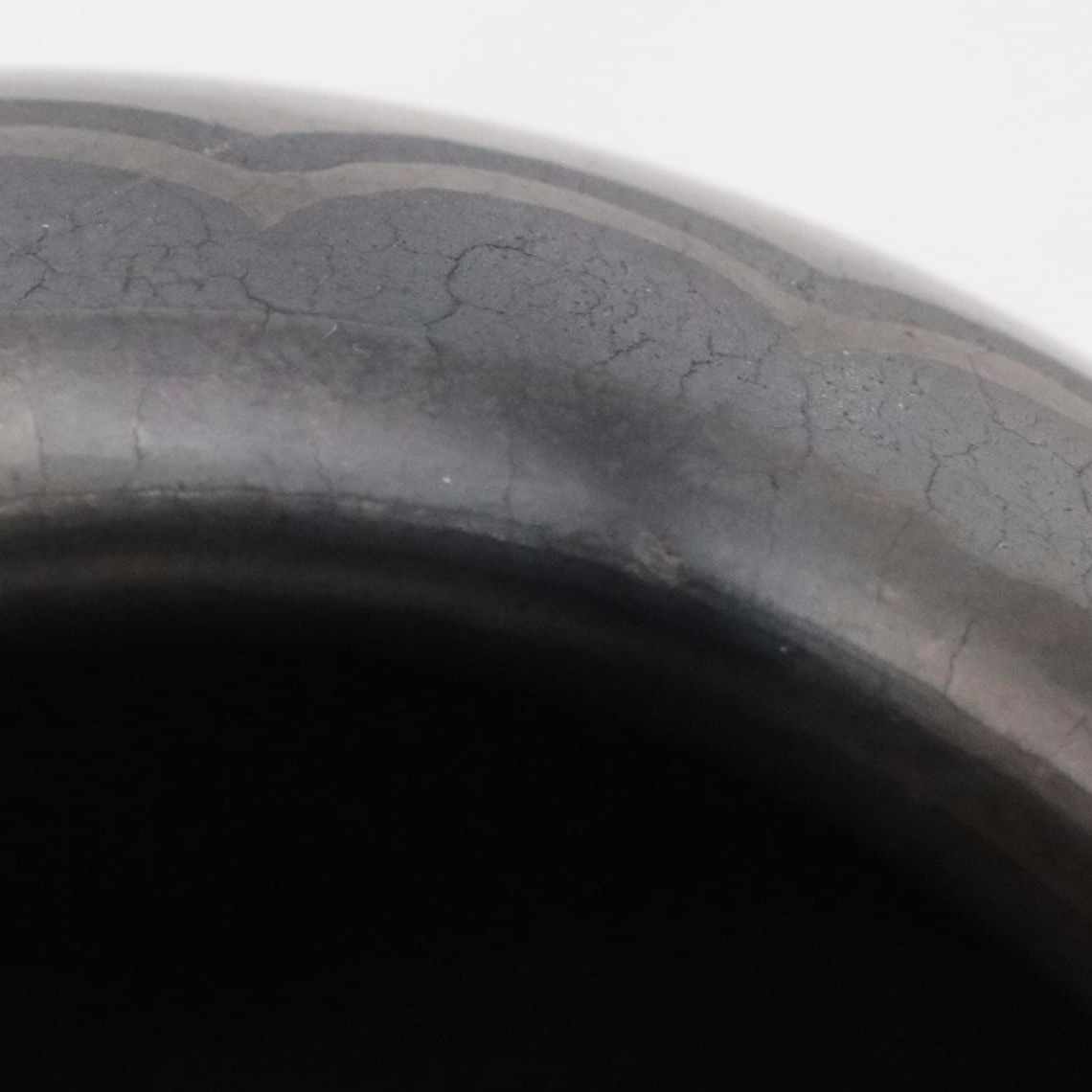 Donicia Tafoya San Ildefonso Pueblo Blackware Pottery Olla