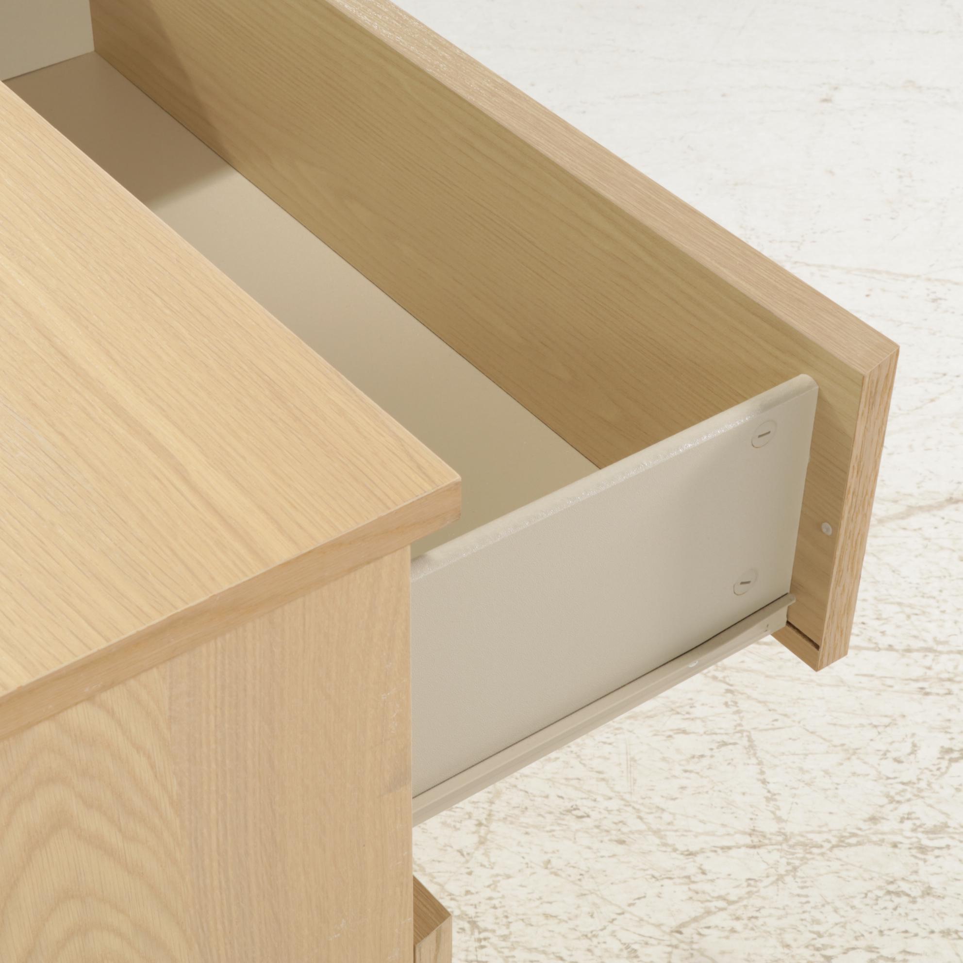 IKEA Six-Drawer Dresser with Wood Grain Laminate Finish