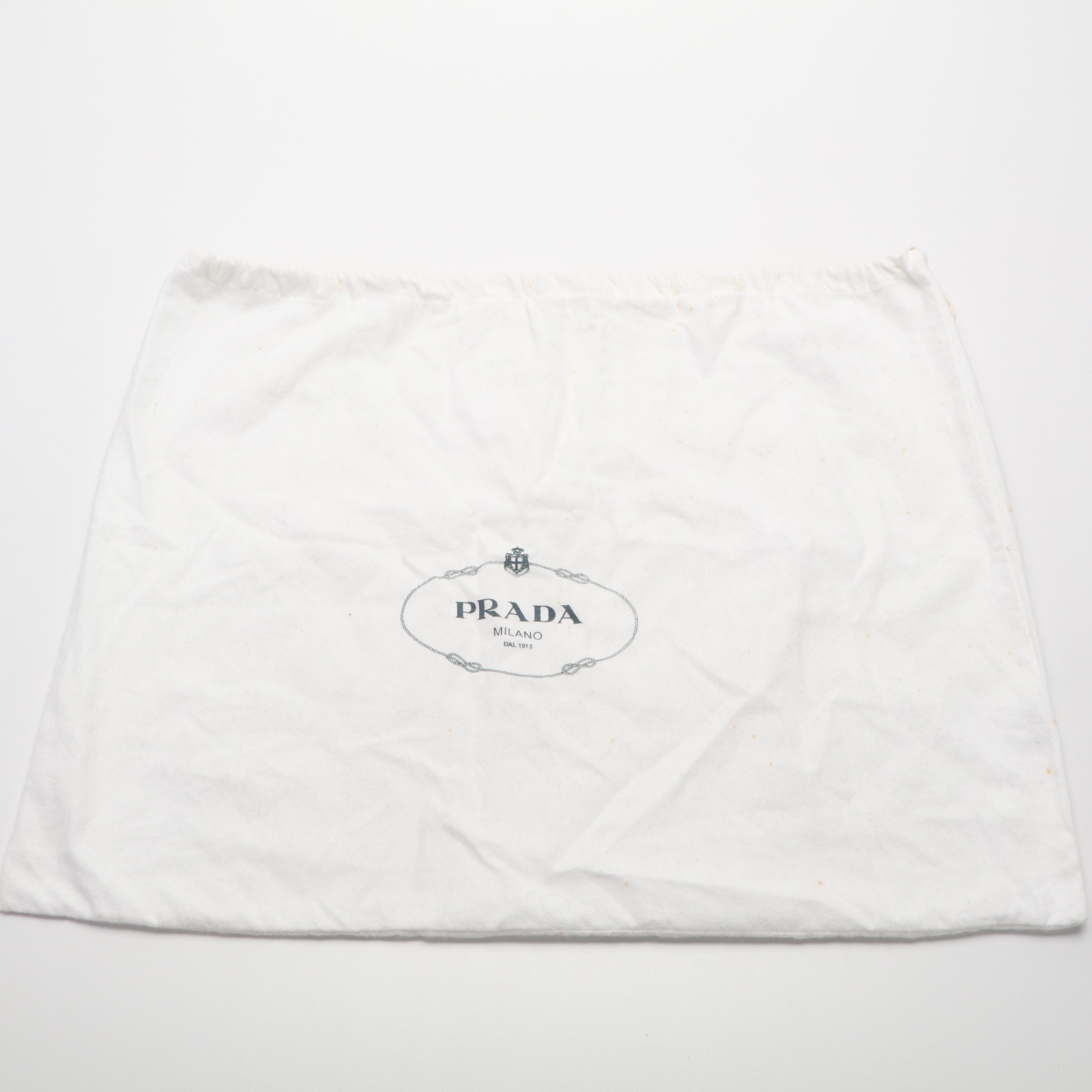 Prada Pink Canvas Canapa Tote Bag