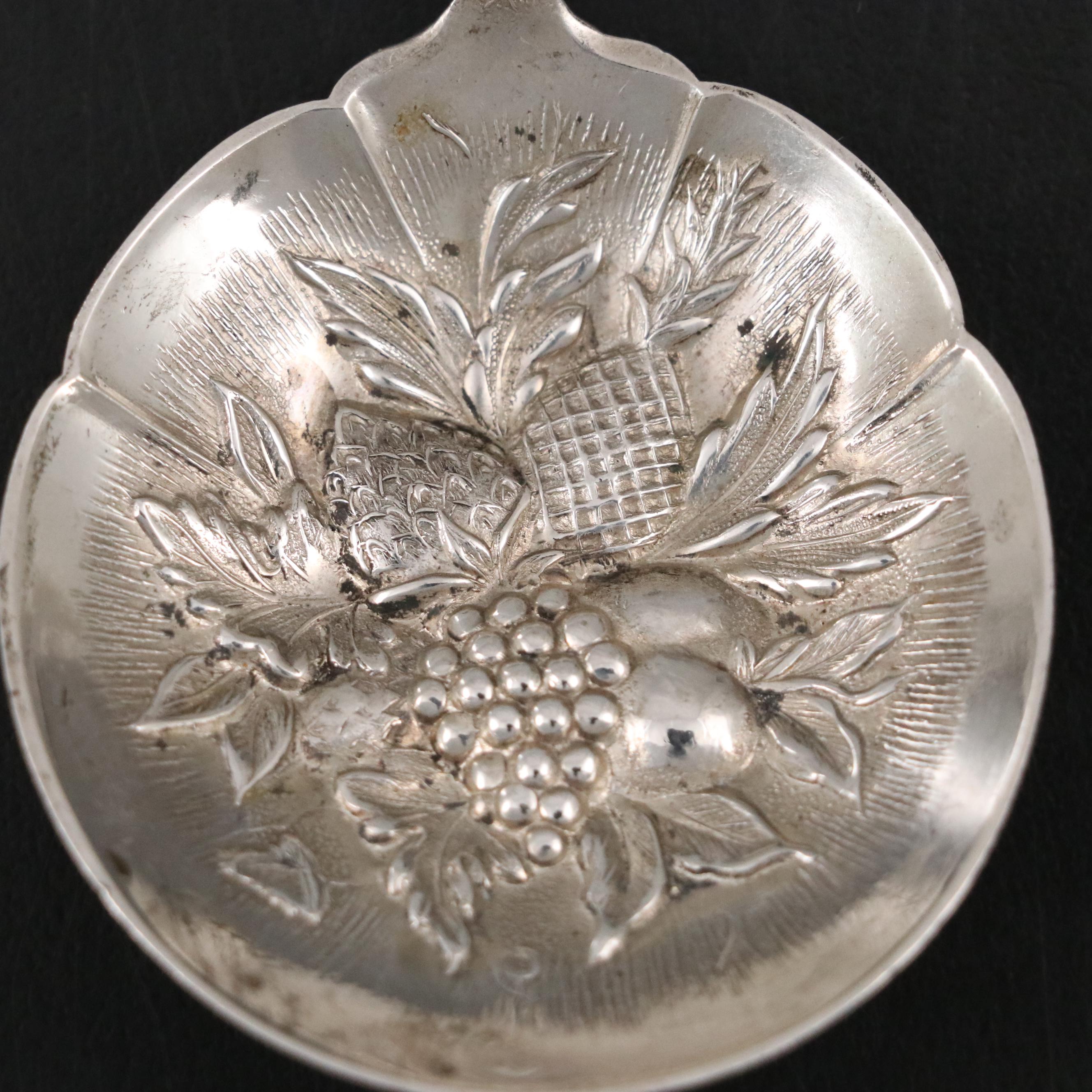 Kirk-Stieff "Stieff Rose" Sterling Butter Pick and Other Sterling Serveware