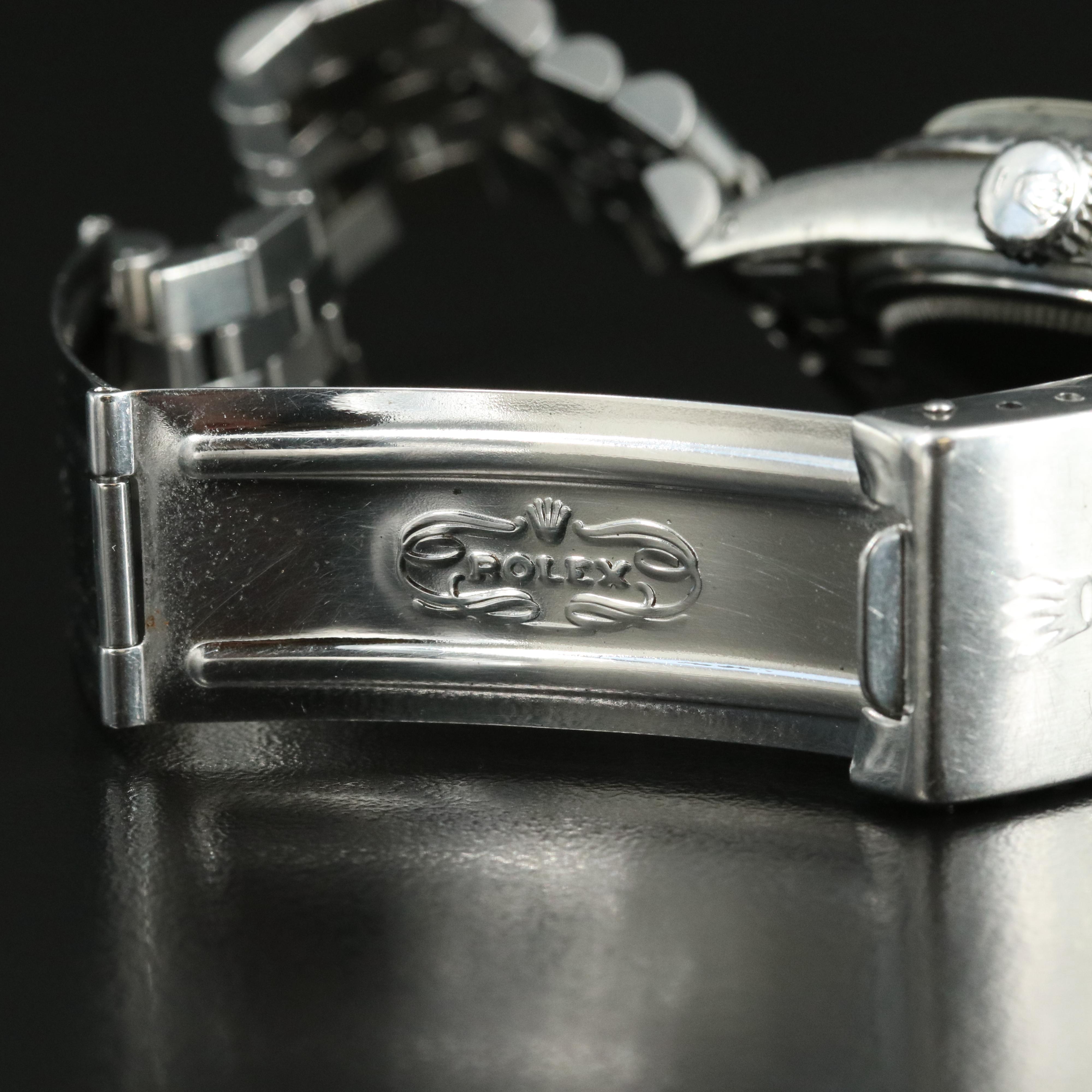 1980 Rolex Datejust Engine Turned Bezel Watch