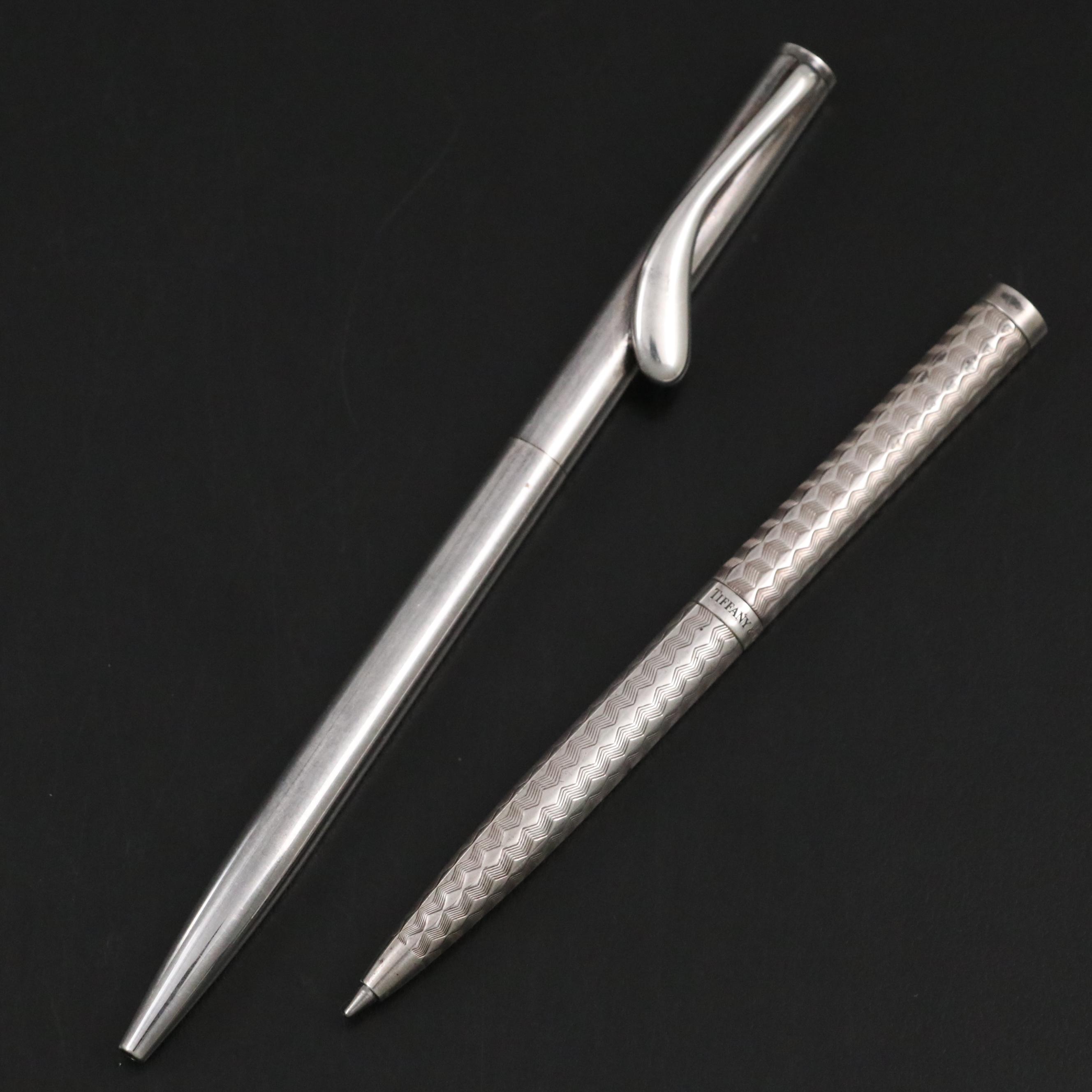Tiffany & Co. Sterling Silver Ballpoint Pens