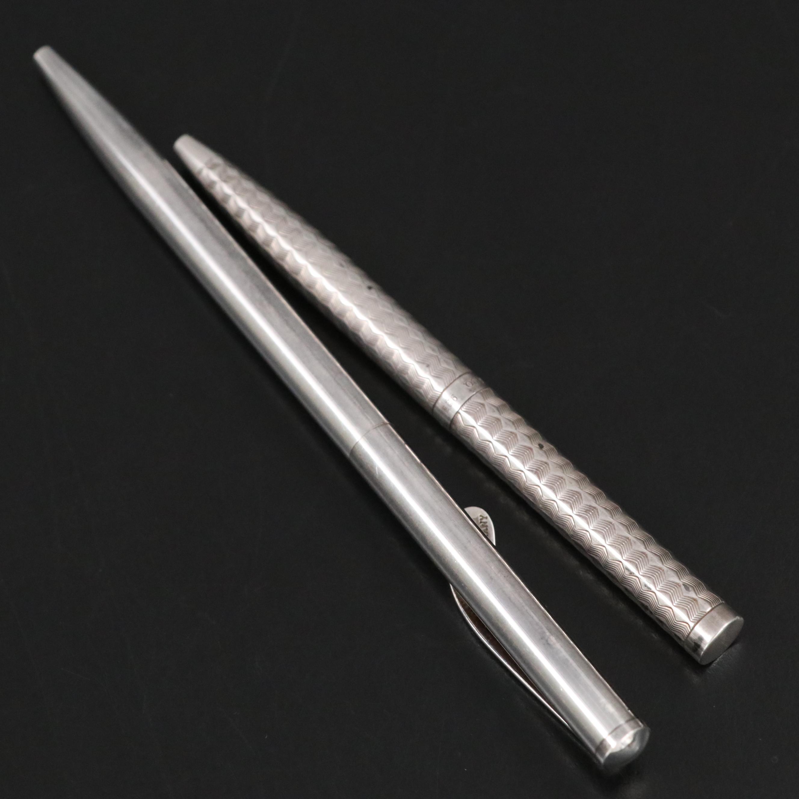 Tiffany & Co. Sterling Silver Ballpoint Pens