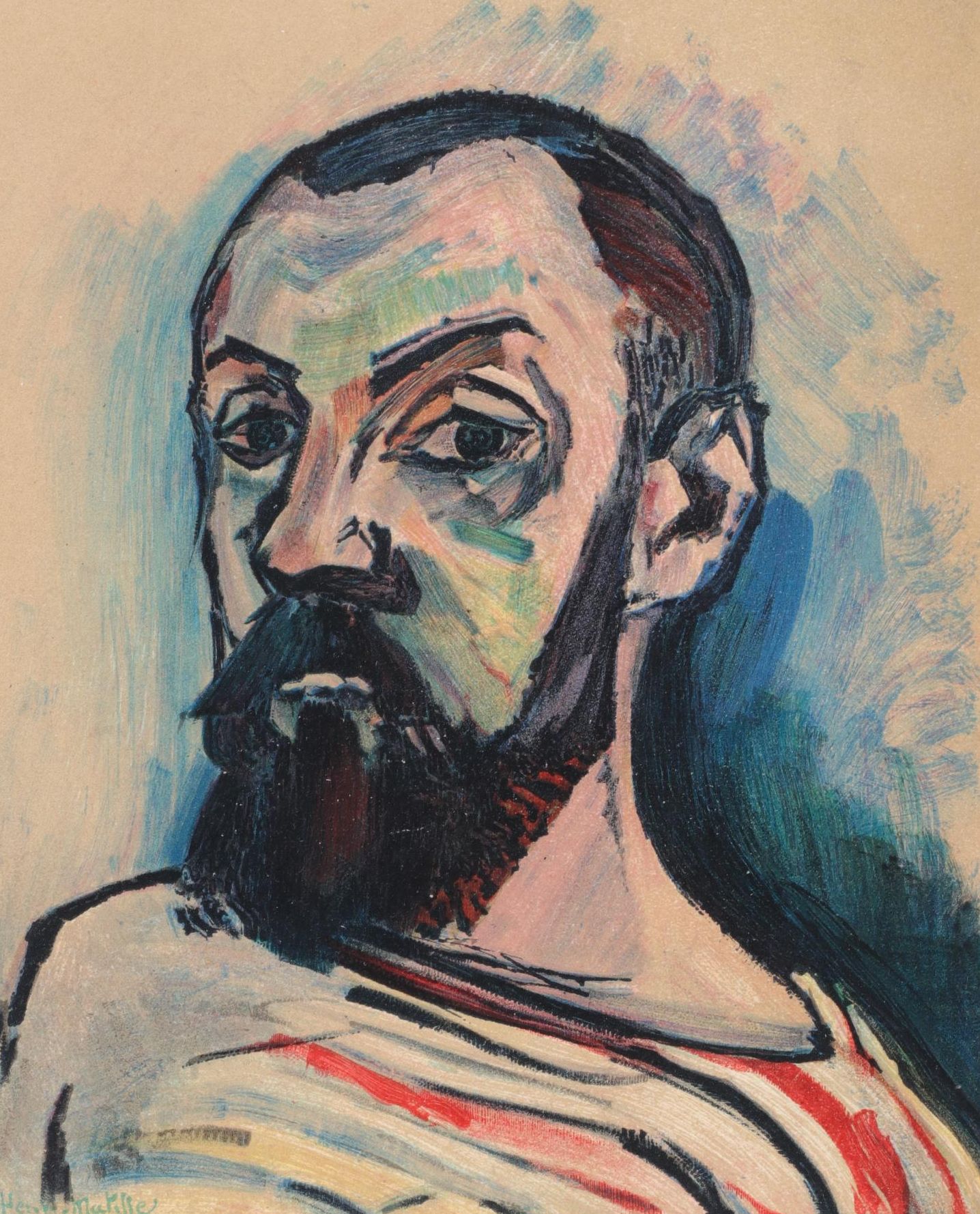Henri Matisse Reproduction Self-portrait Color Lithograph