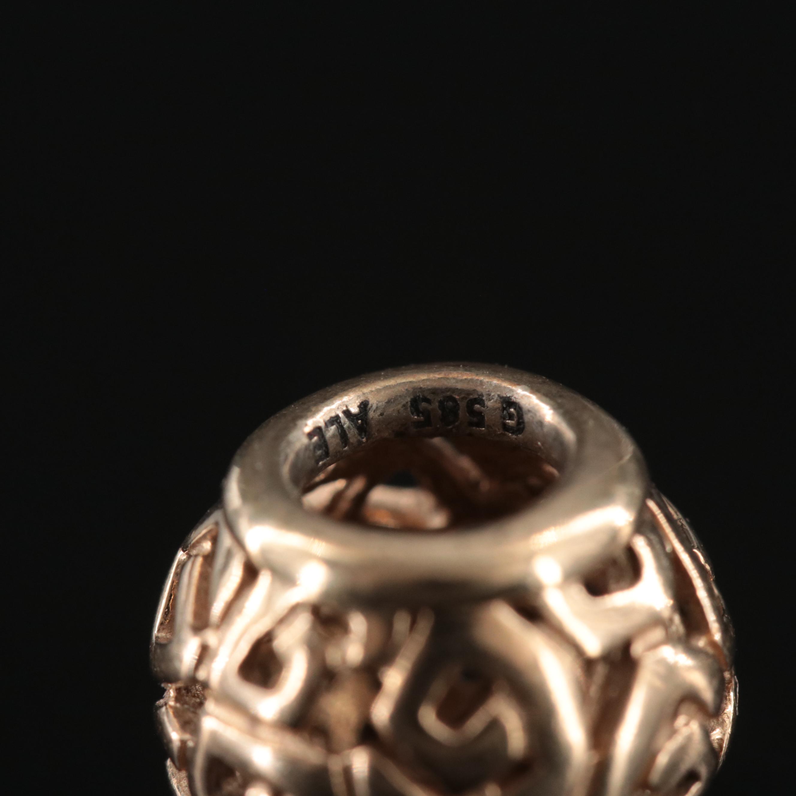 Pandora 14K Charm