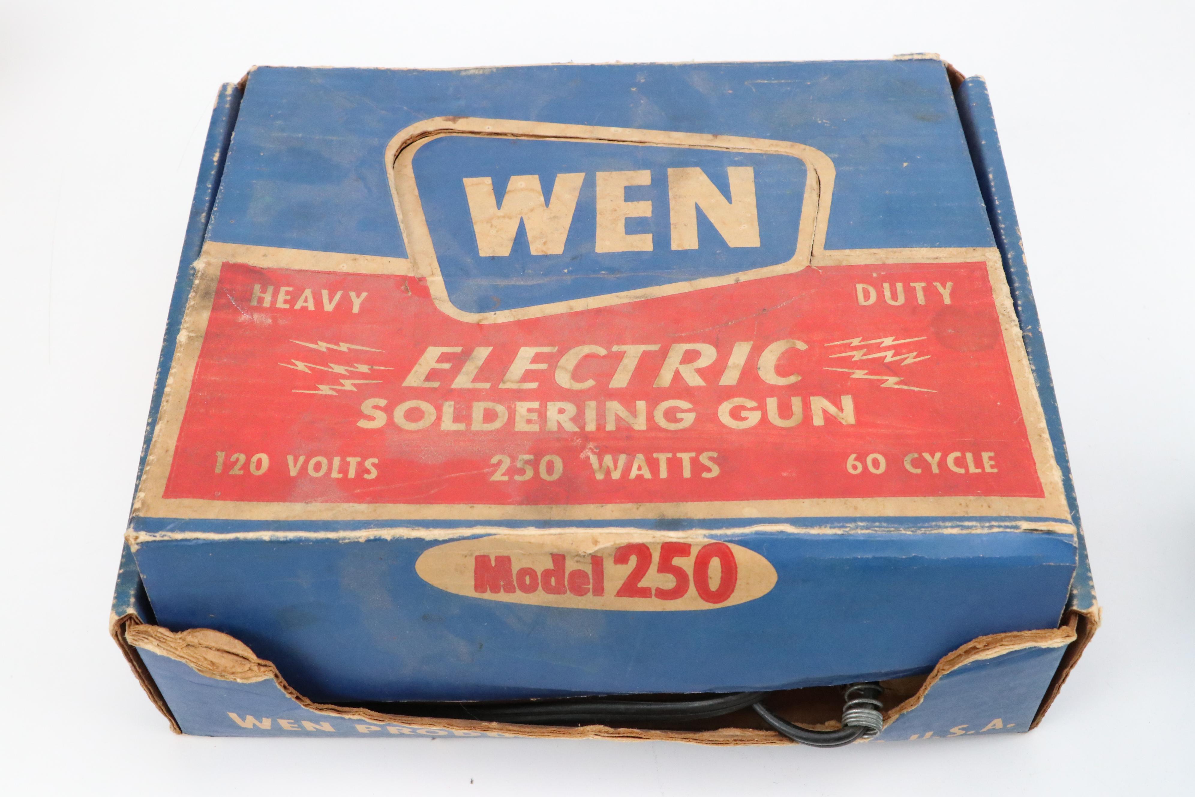 Wen Electric Soldering Gun and Electric Hand Plate with More Tools