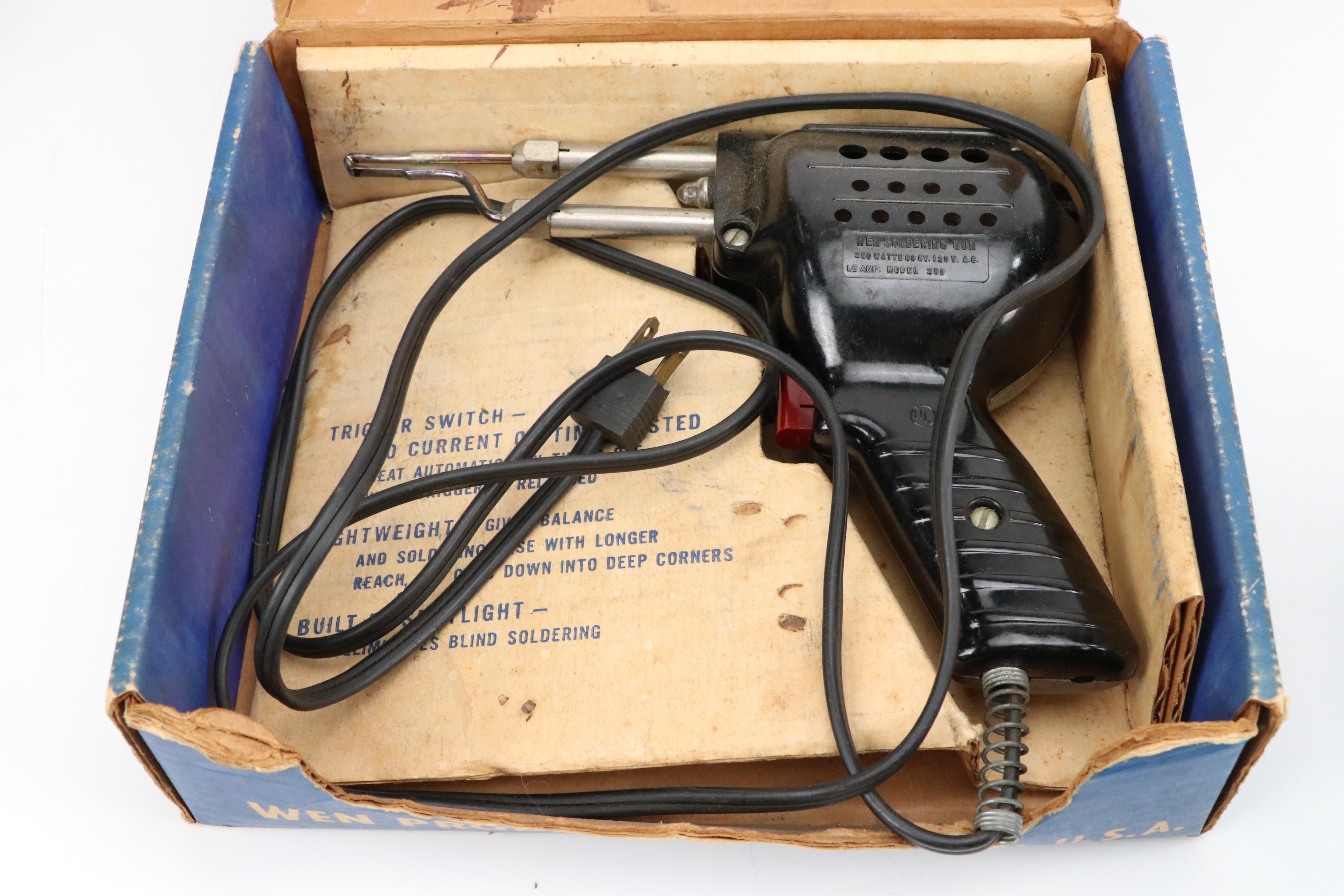 Wen Electric Soldering Gun and Electric Hand Plate with More Tools