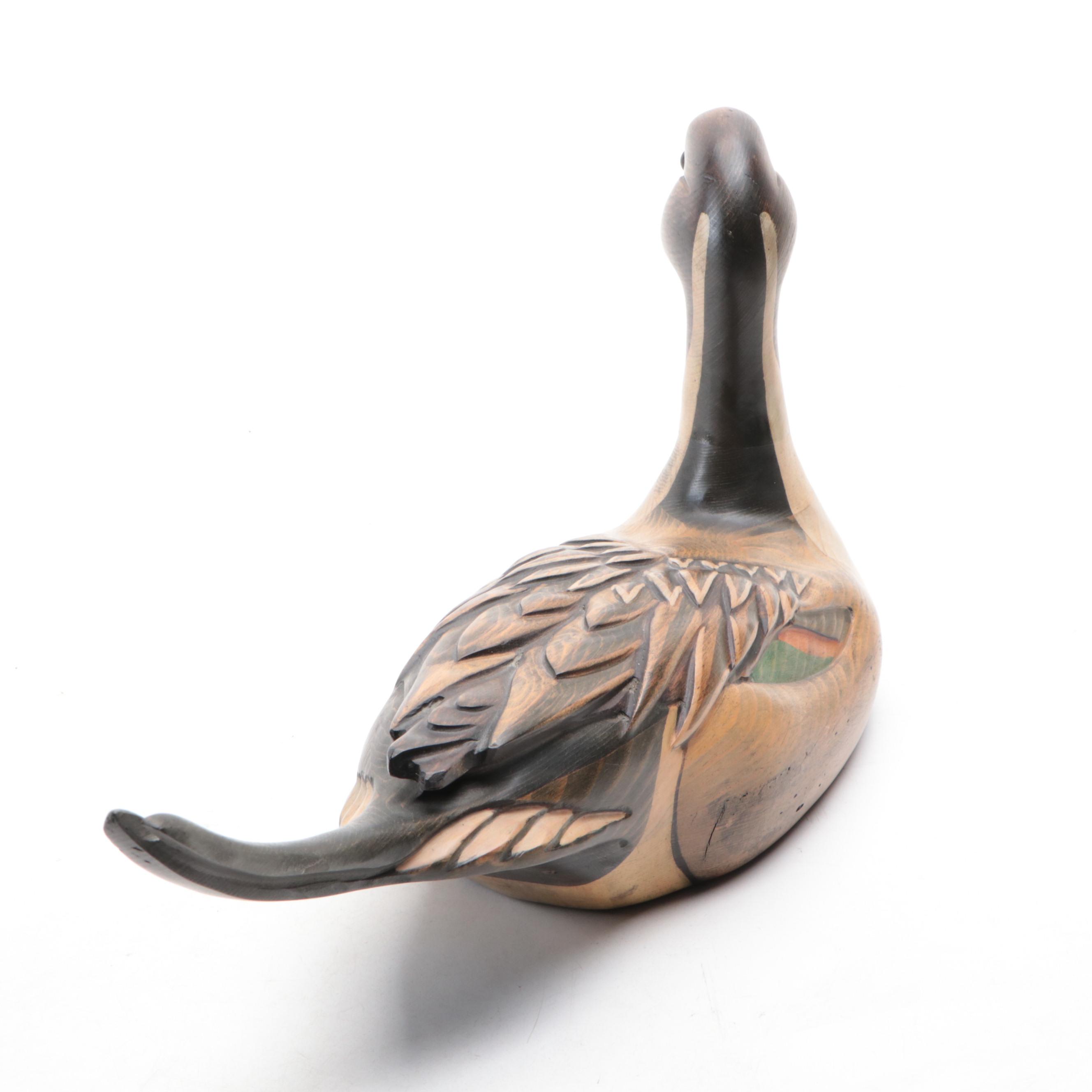 Ducks Unlimited Tom Taber & John Fairfield Special Edition Duck Decoy, 1987