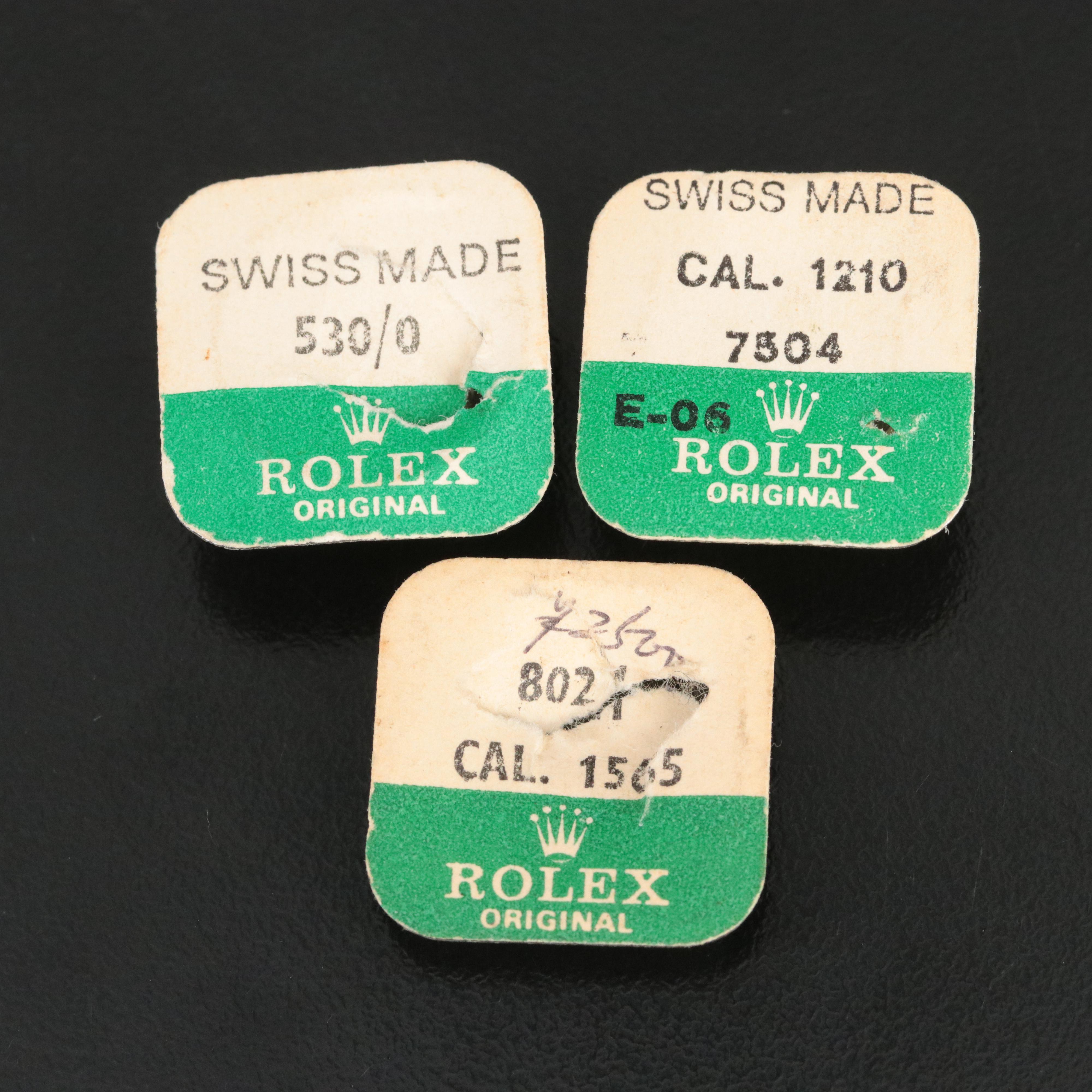 Miscellaneous Rolex Parts