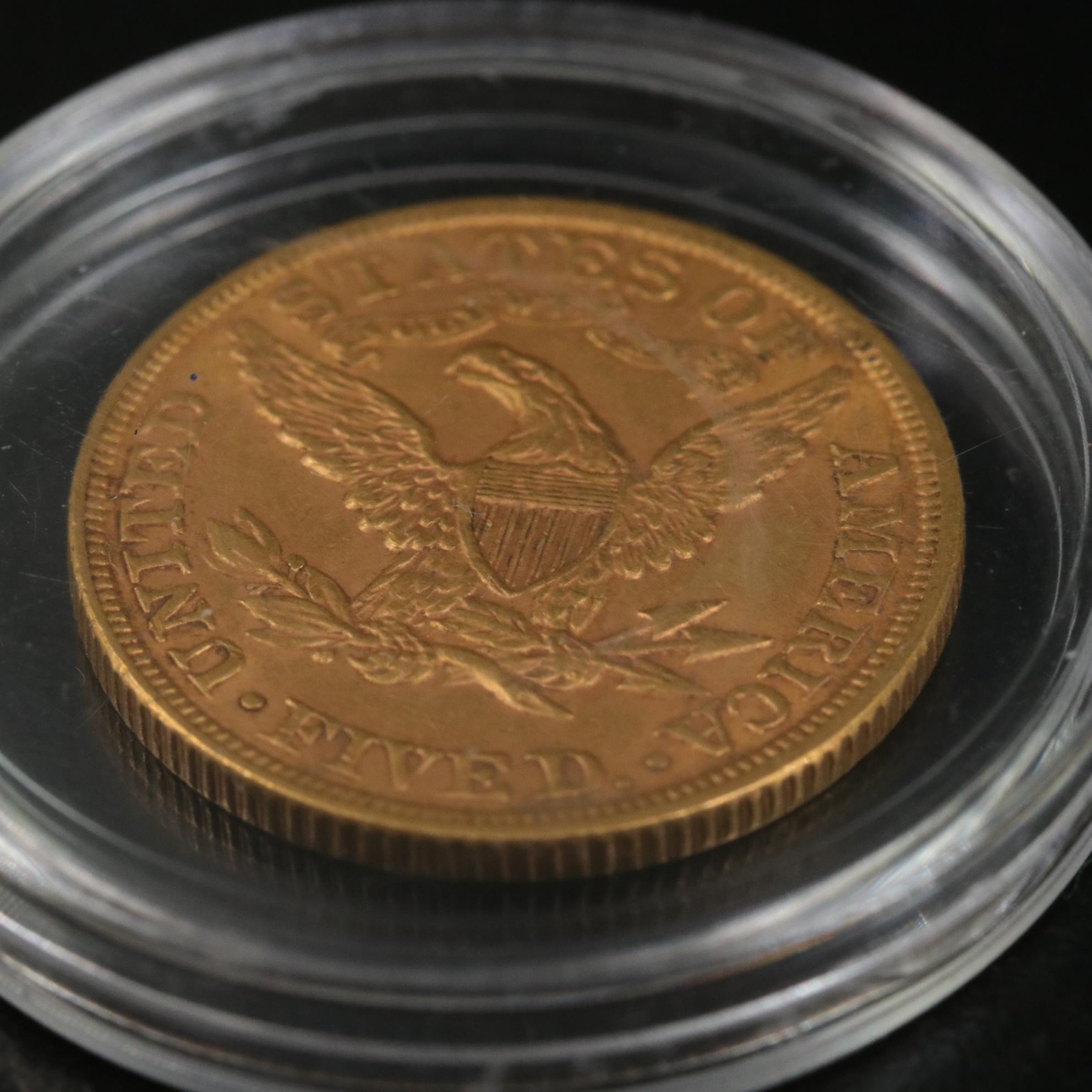 1900 United States Liberty Five Dollar Gold Coin