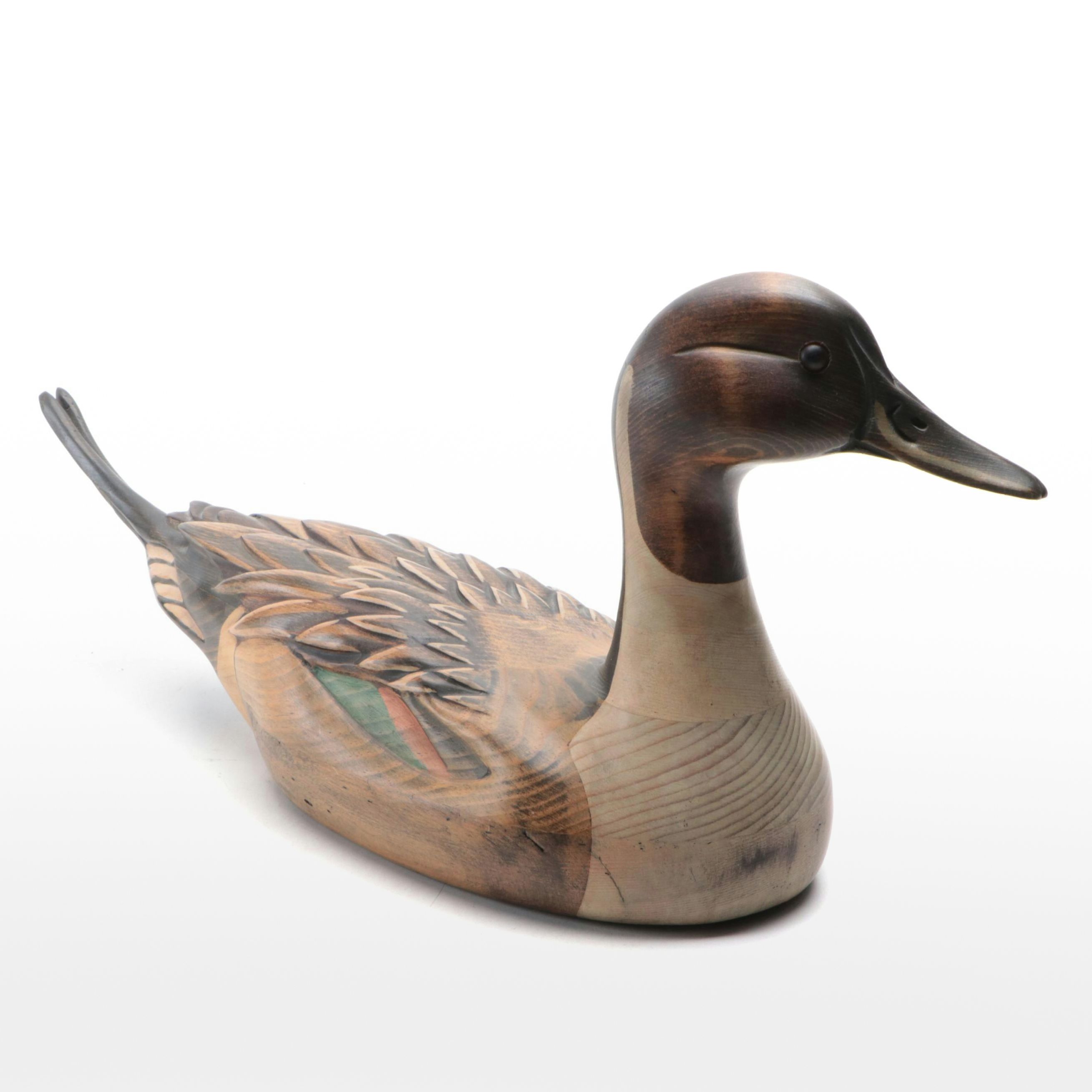 Ducks Unlimited Tom Taber & John Fairfield Special Edition Duck Decoy, 1987