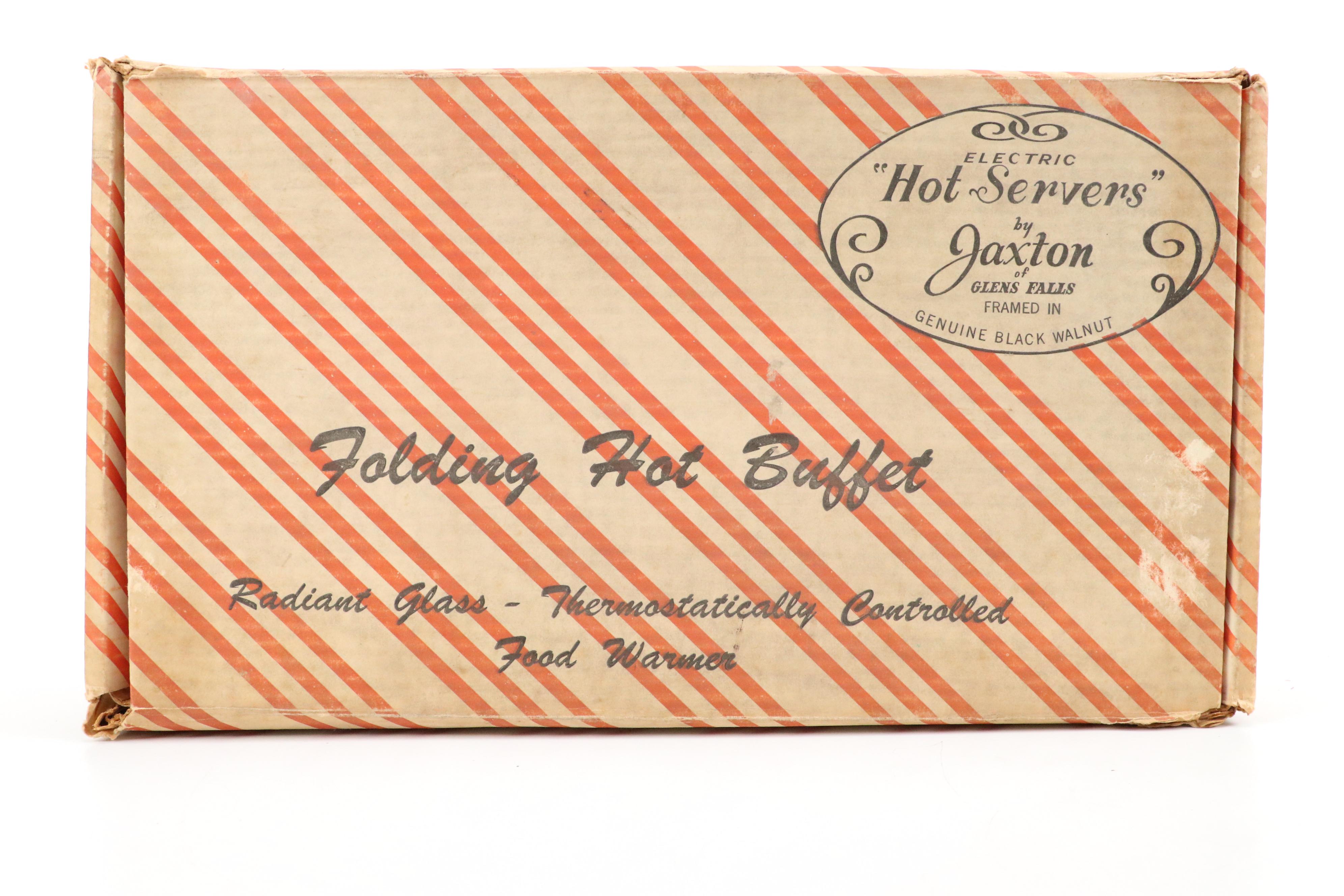 Teak-Tech Wood Bread Cabinet with Jaxton Wood Folding Hot Buffet and More