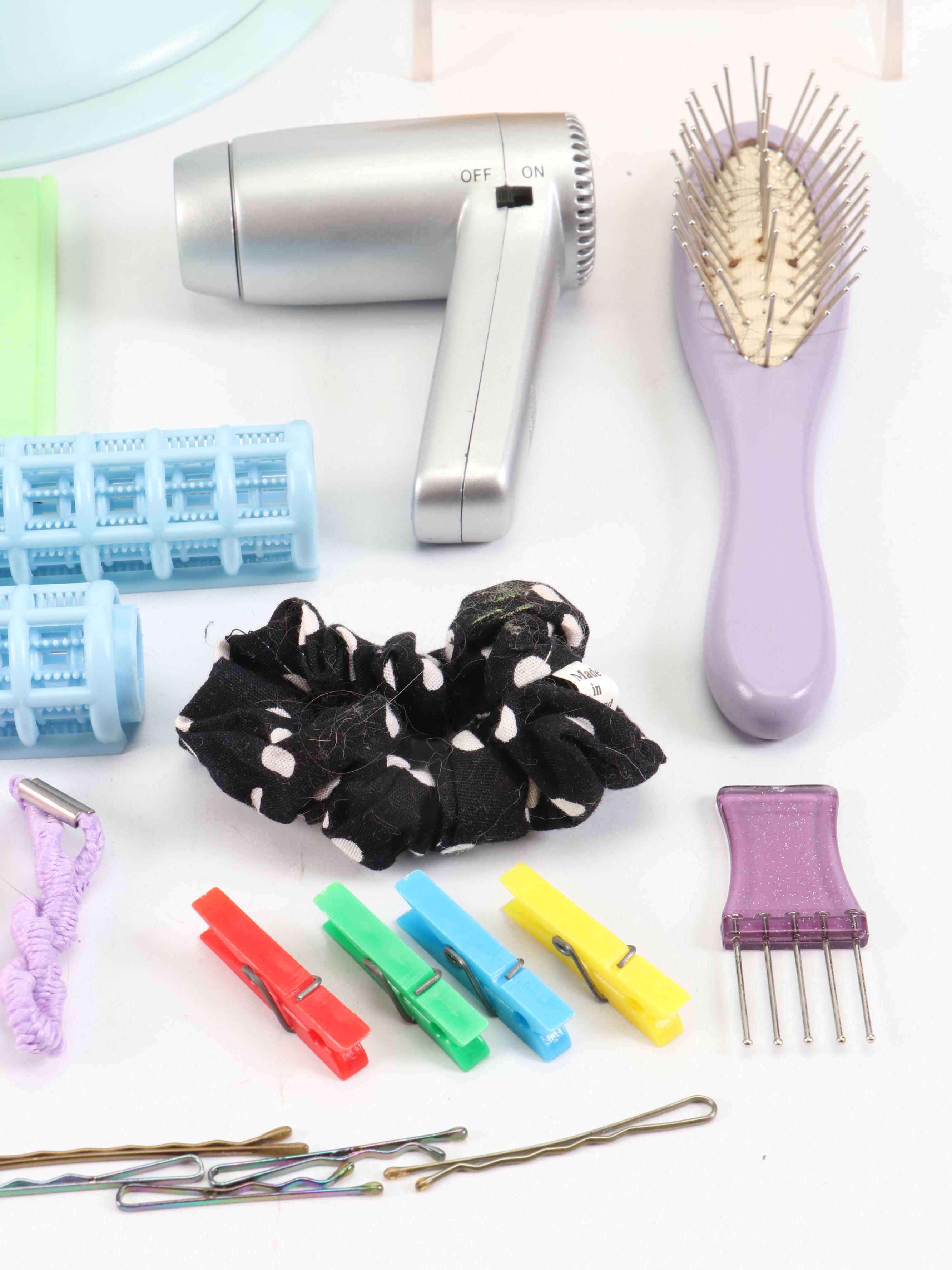 American Girl Hair Style Center with Battat Salon Chair and More Toys