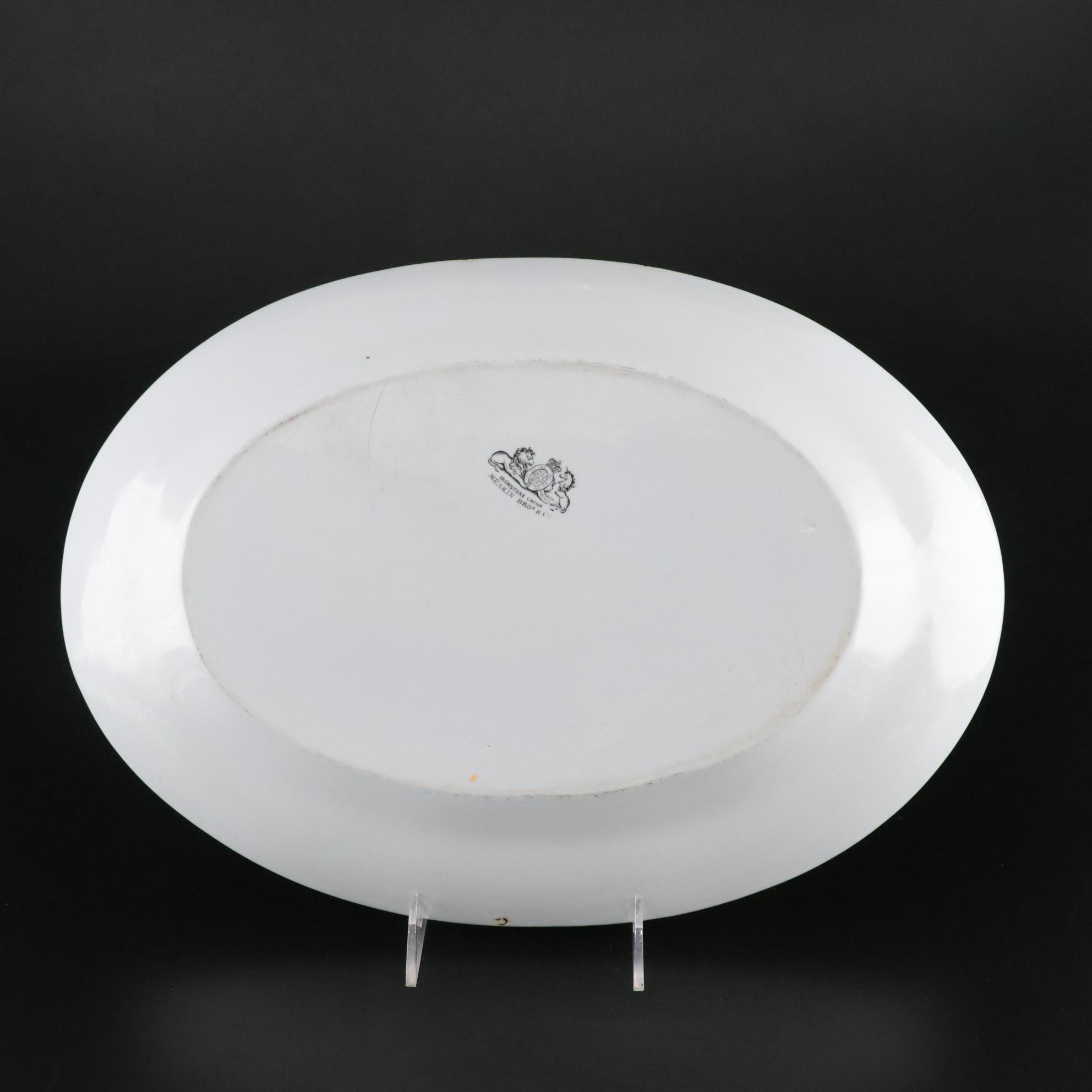 J+G Meakin Ironstone China Platters