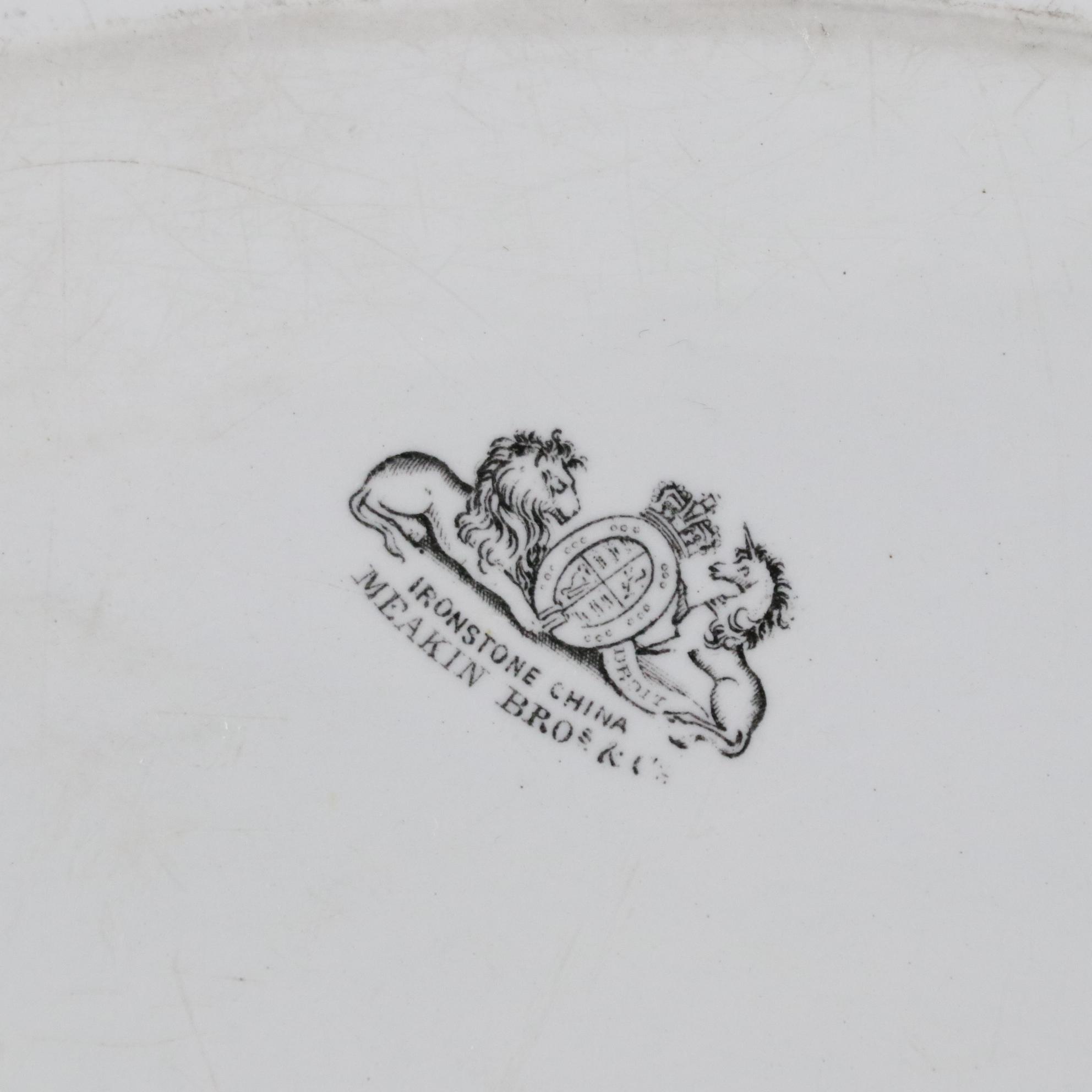 J+G Meakin Ironstone China Platters