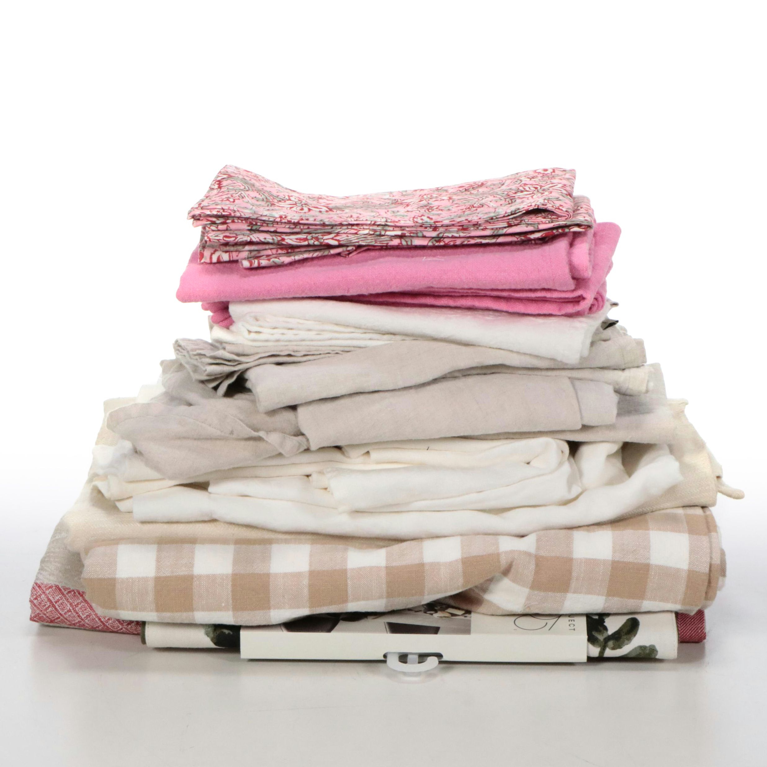 Pottery Barn, Project 62, and Other Contemporary Table and Bed Linens