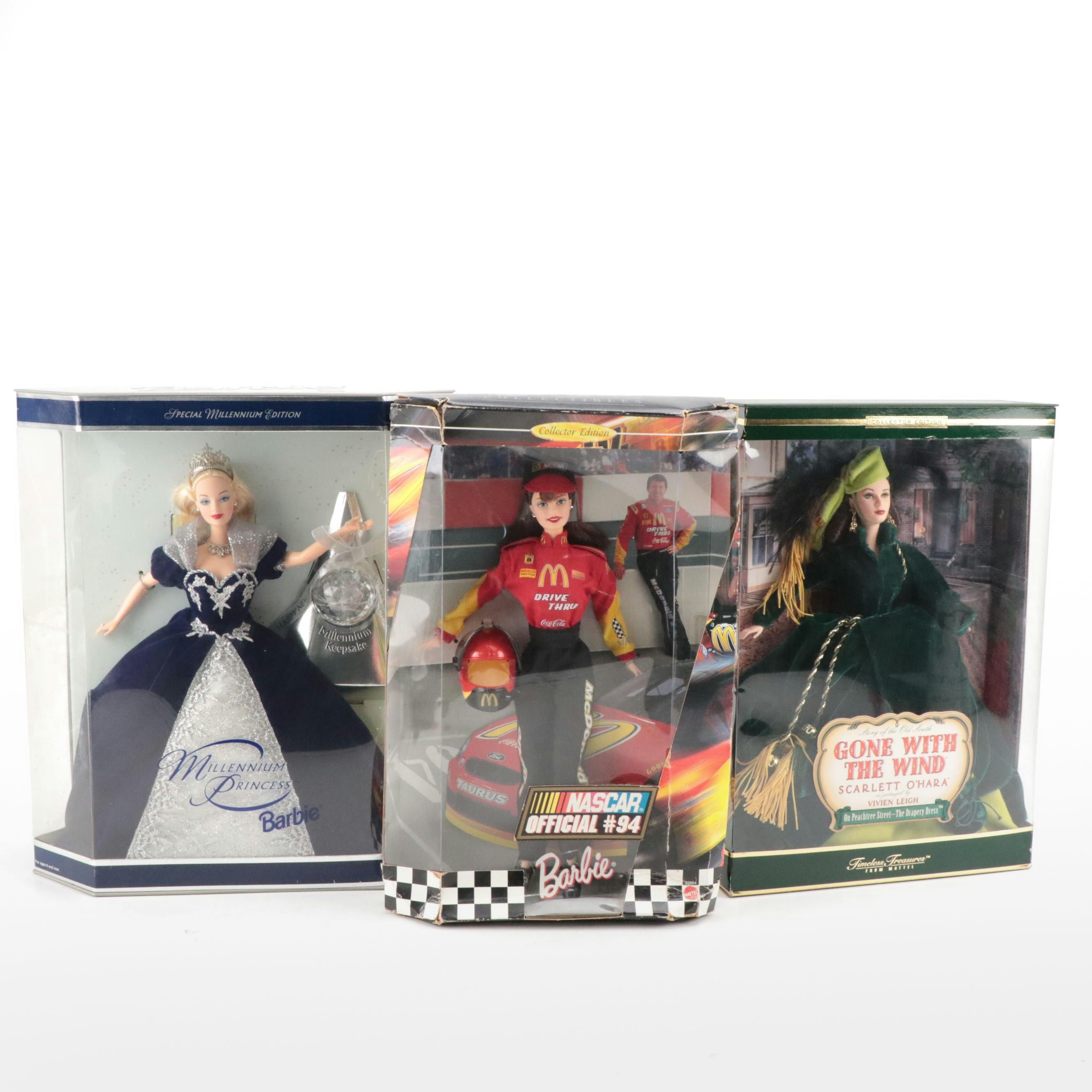 Mattel "Gone with the Wind Scarlett O'Hara" and More Barbie Vinyl Dolls