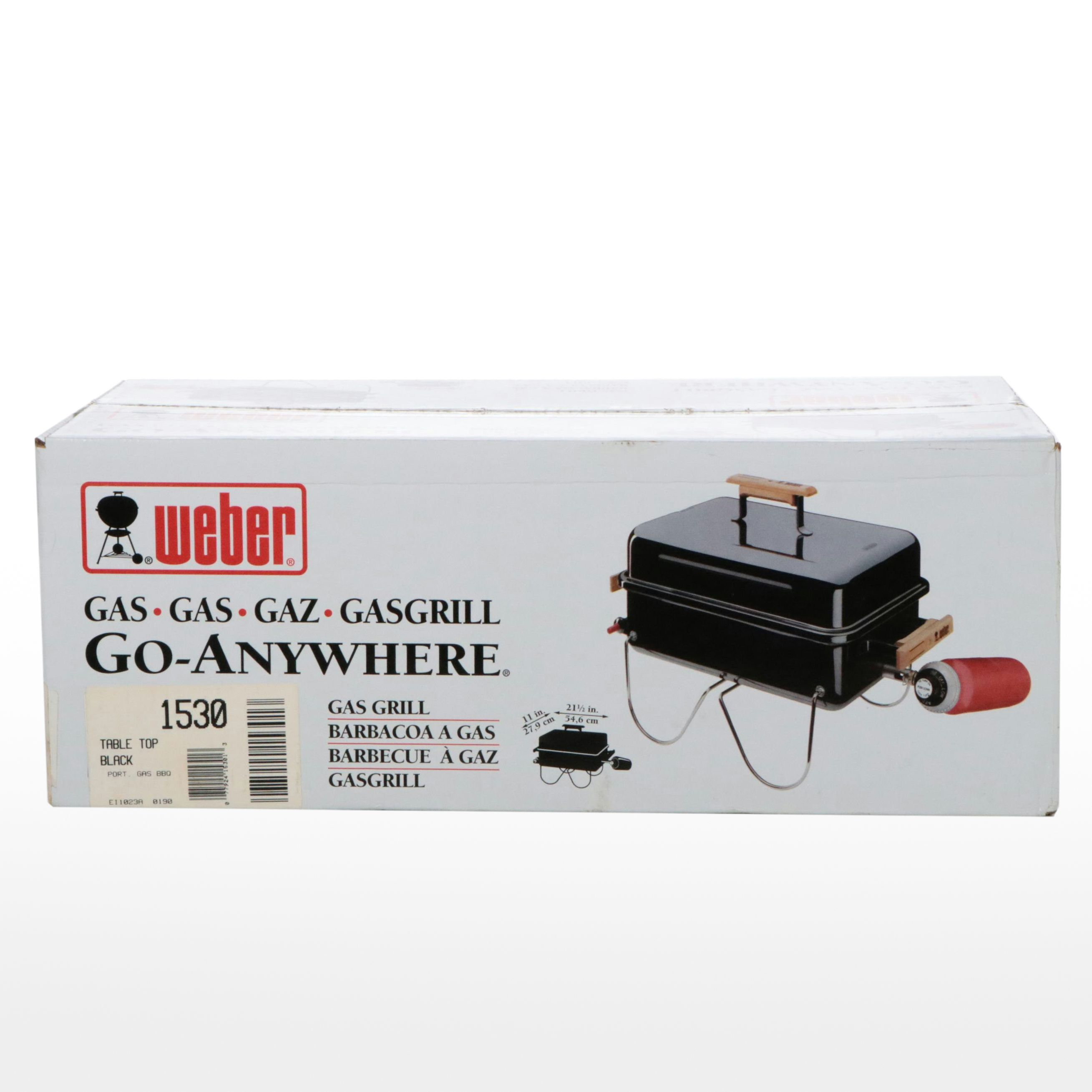 Weber Go-Anywhere Portable Tabletop Gas Grill
