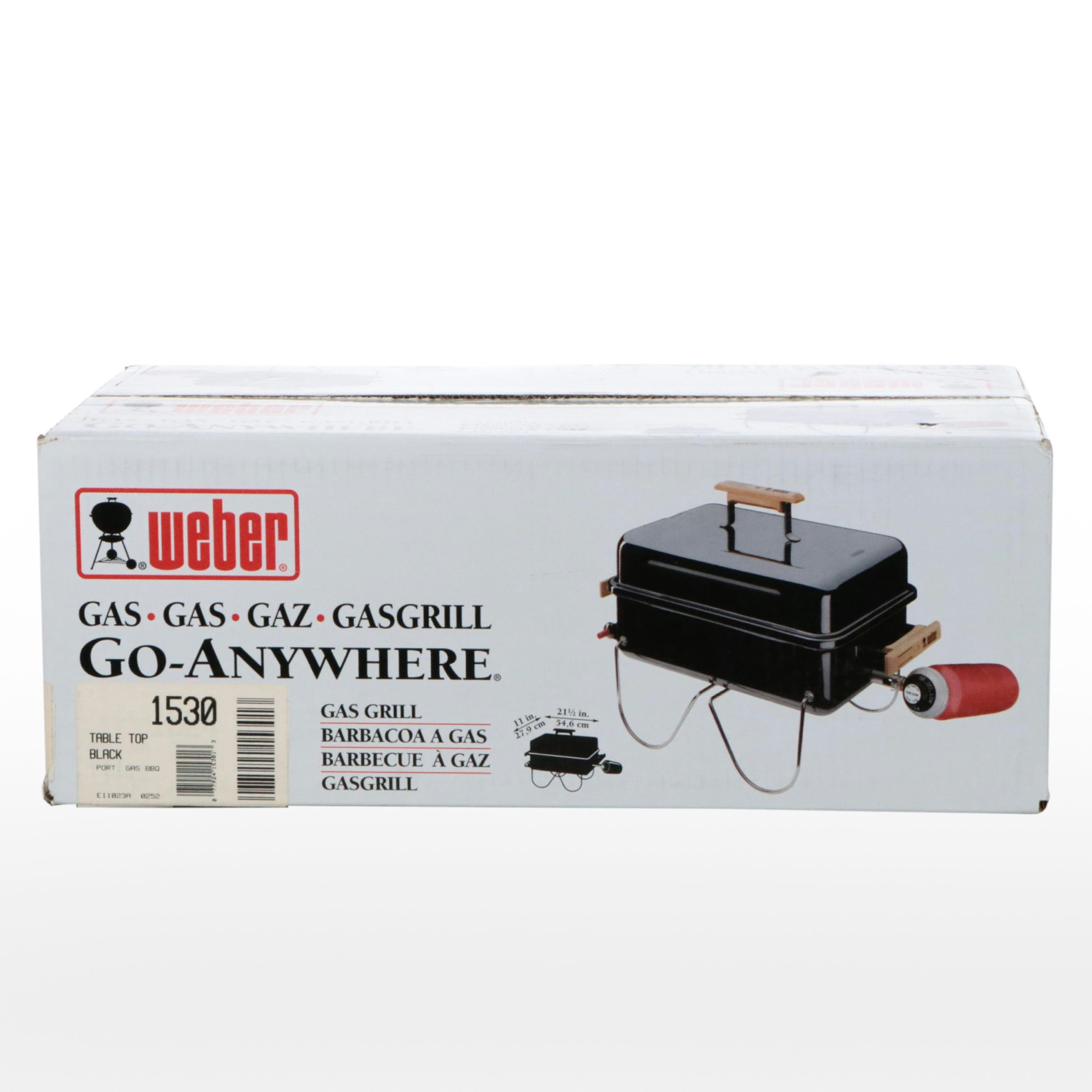 Weber Go-Anywhere Portable Tabletop Gas Grill