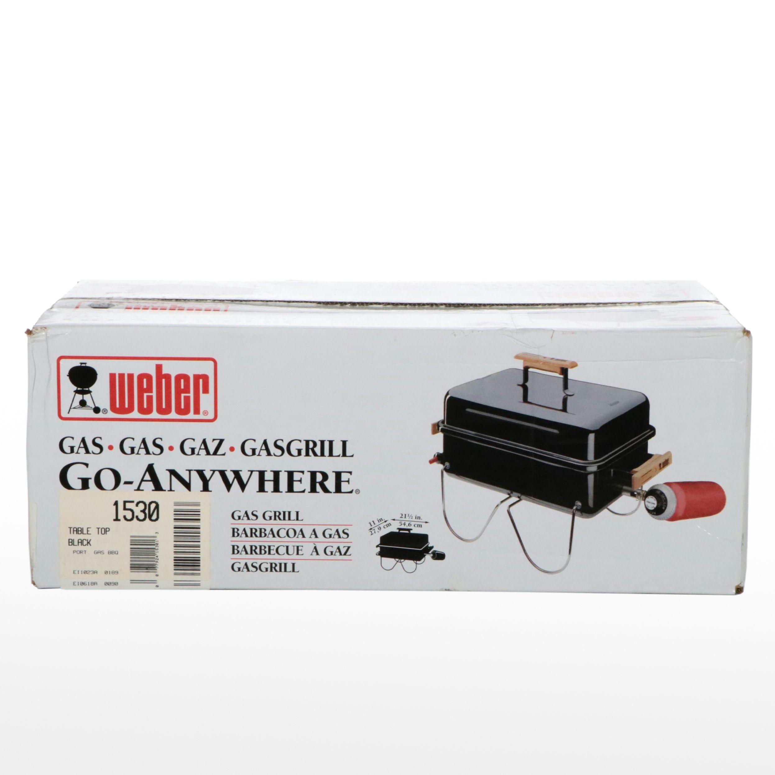 Weber Go-Anywhere Portable Tabletop Gas Grill