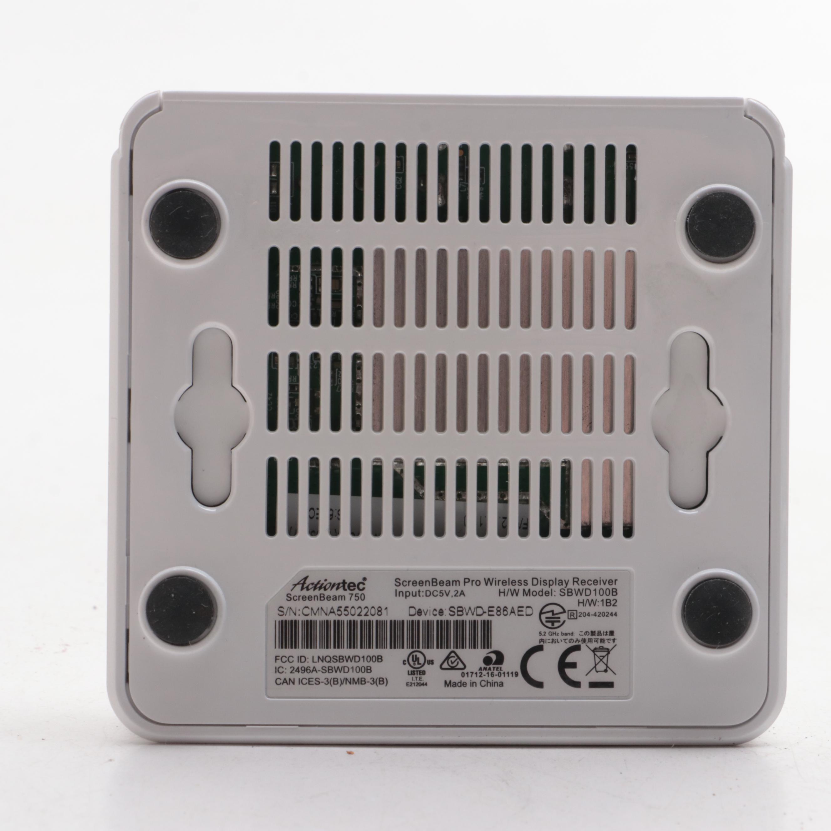 Actiontec "Screenbeam 960" and "Screenbeam 750"  Wireless Display Receivers