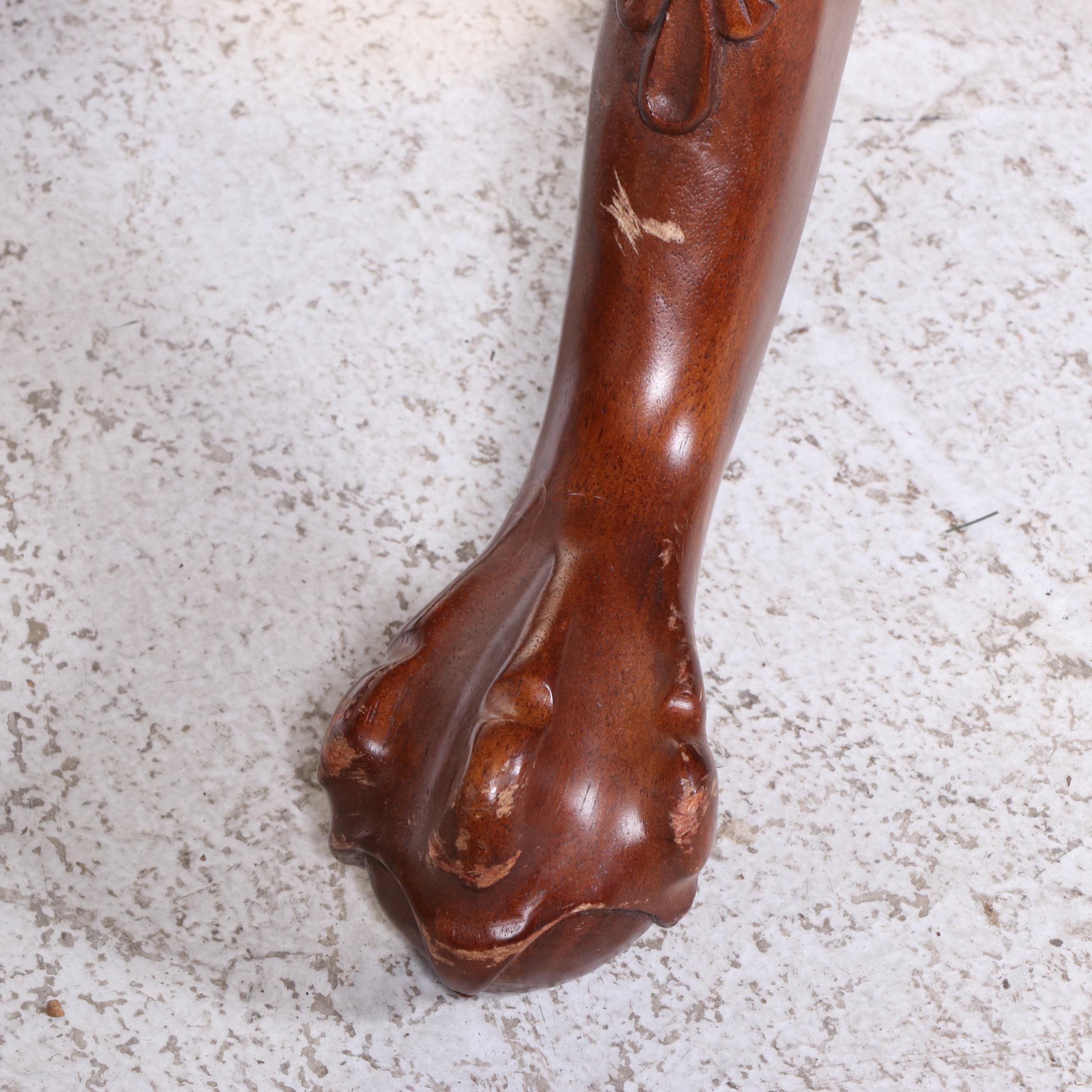 Pedestal Glass Top Table