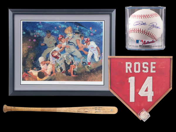 Remembering "Charlie Hustle": Pete Rose Baseball Memorabilia