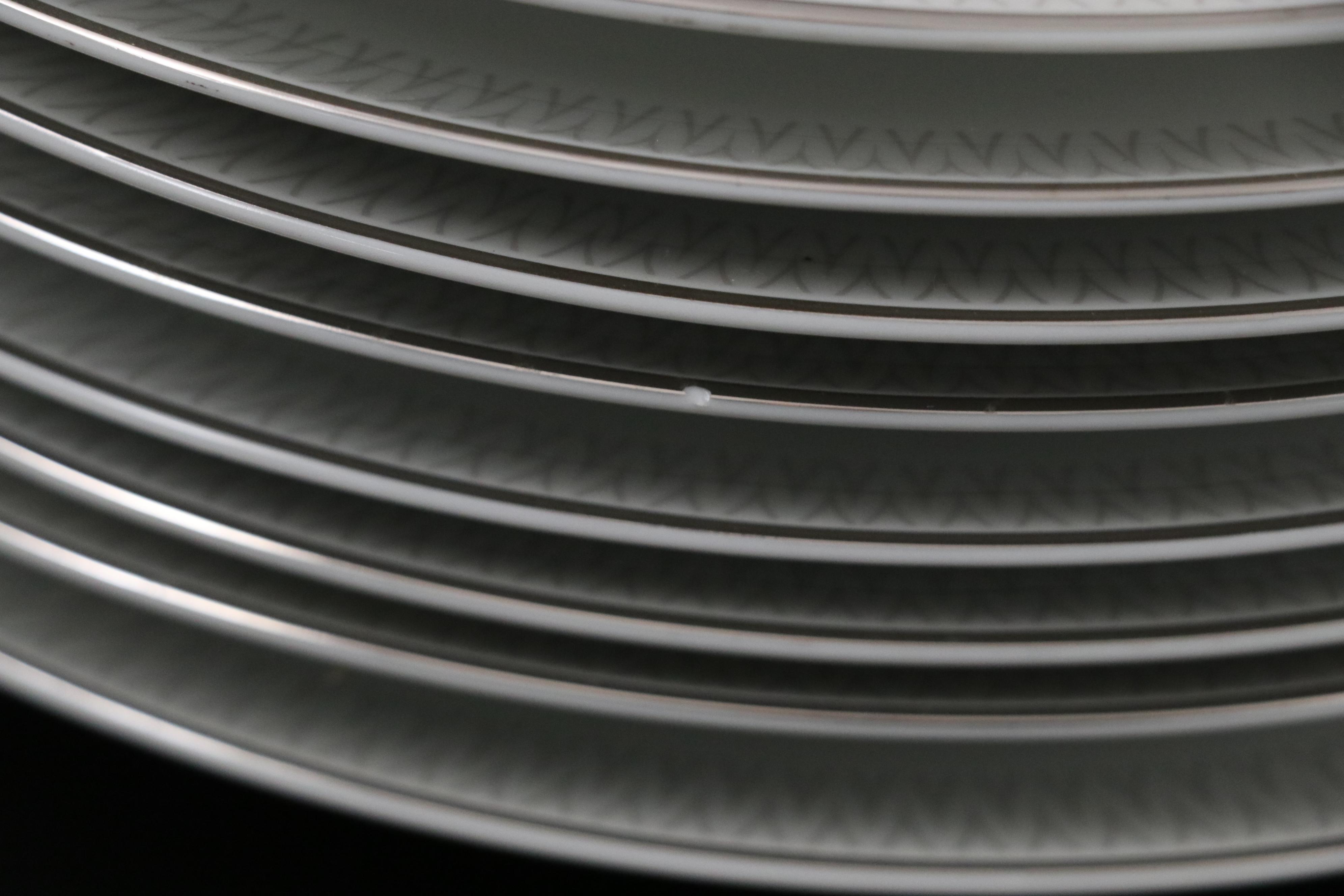 Heinrich "Monarch" Porcelain Dinnerware and Serveware with Platinum Rim