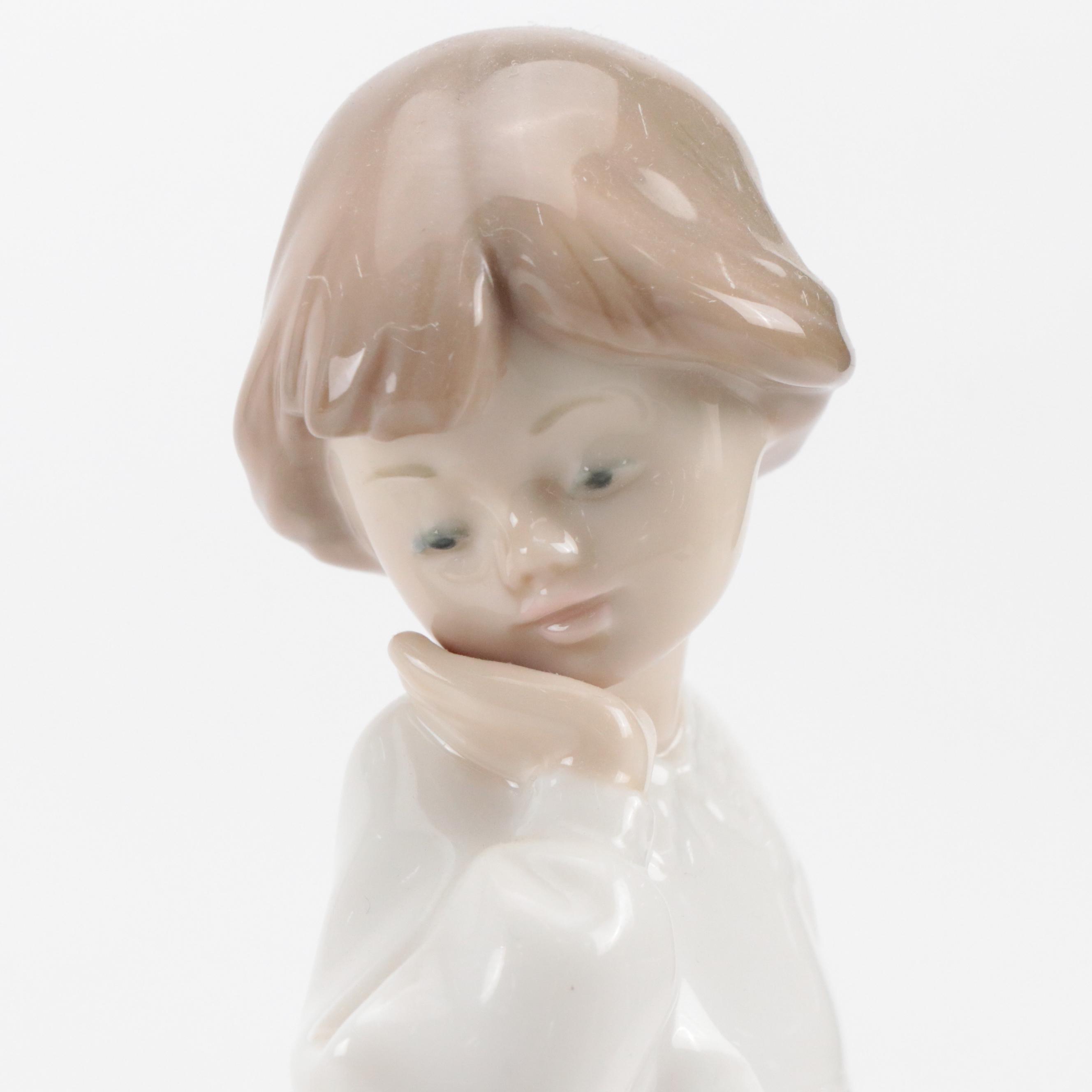 Nao by Lladró "Someone to Love," "We're Sleepy," and "My Rag Doll" Figurines