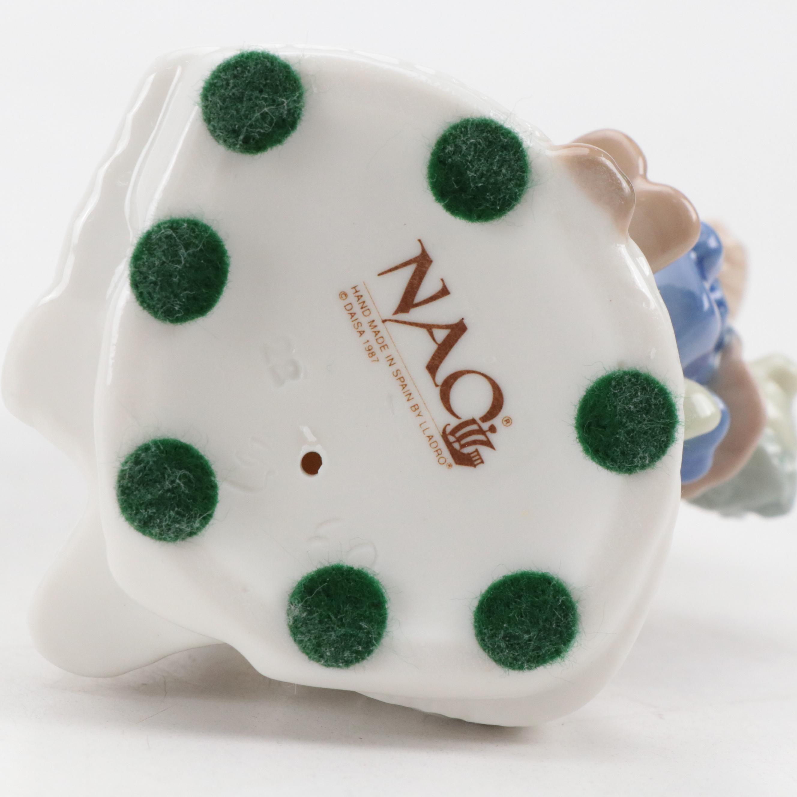 Nao by Lladró "Someone to Love," "We're Sleepy," and "My Rag Doll" Figurines