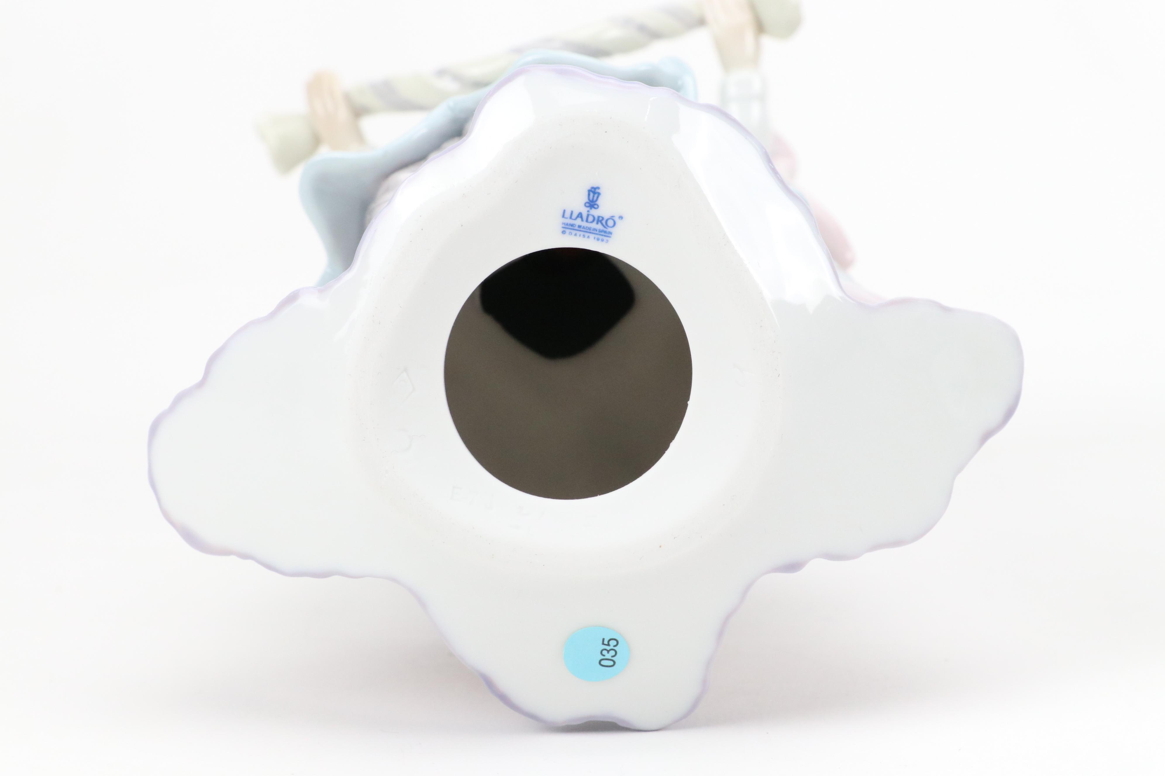 Lladró "Angel of the Stars," "Joyful Offering" and "Rejoice" Porcelain Figurines